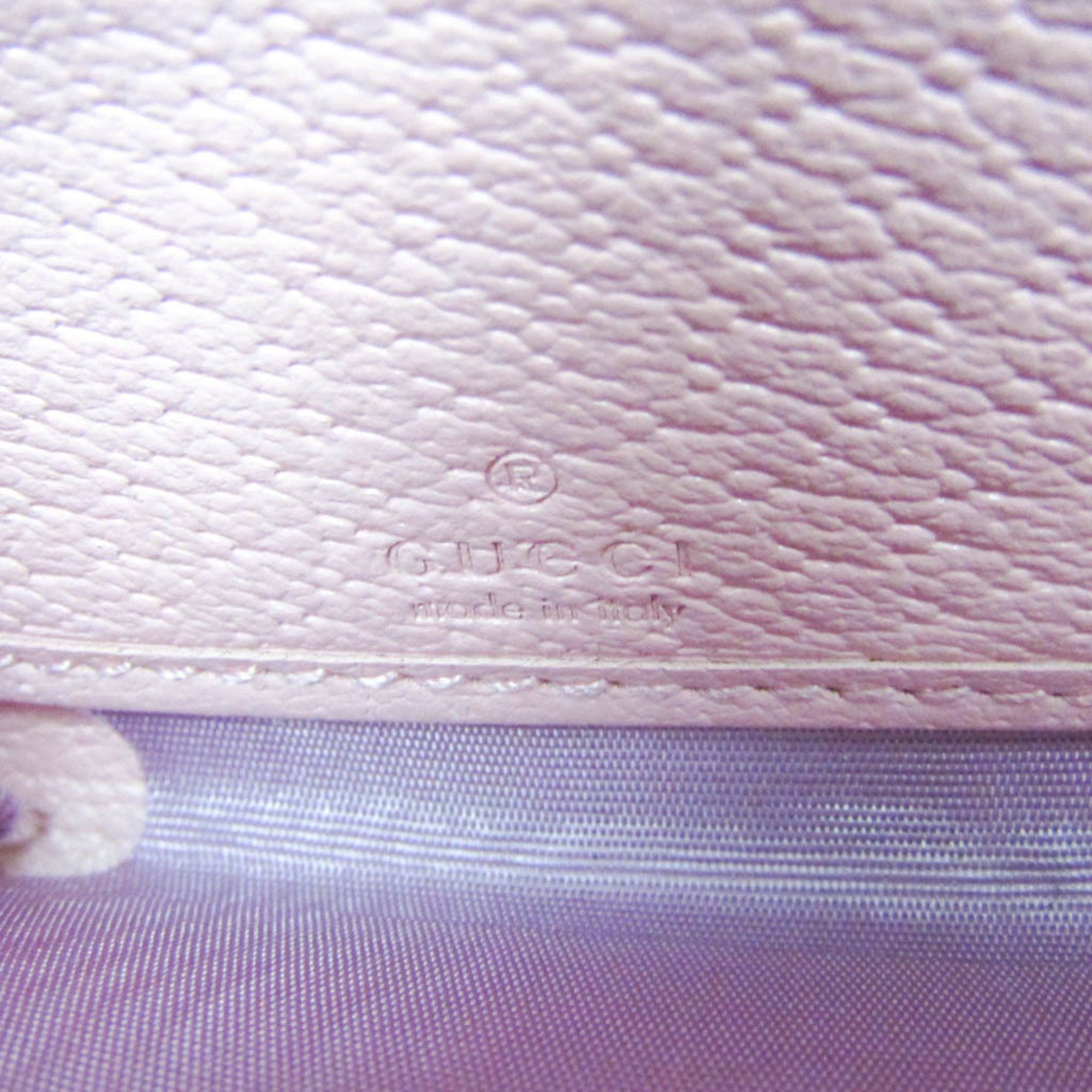 Gucci Zip Around Pink Leather Wallet (Pre-Owned) Size ONE SIZE - 13 Thumbnail