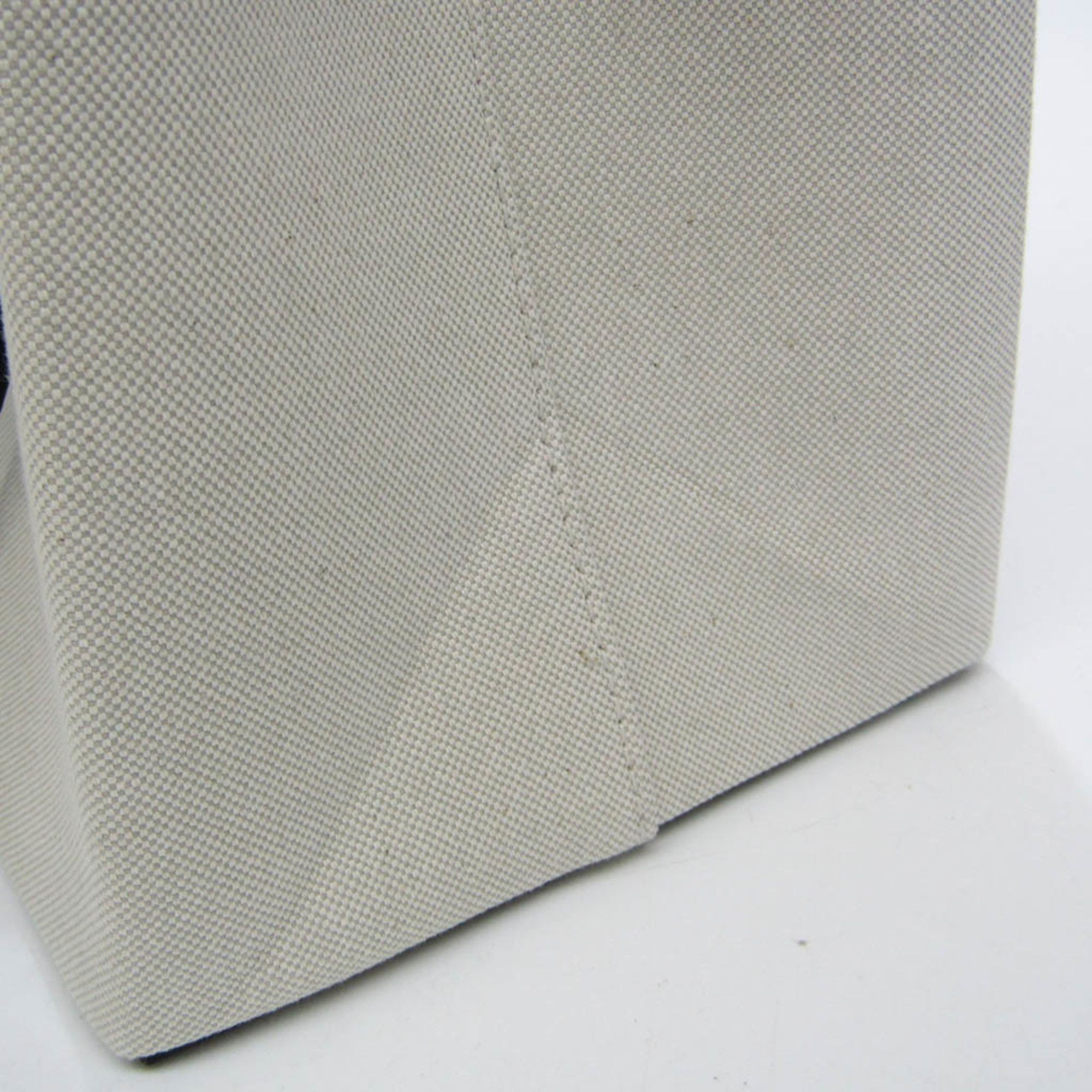 Balenciaga Cabas White Canvas Tote Bag (Pre-Owned) Size ONE SIZE - 13 Thumbnail