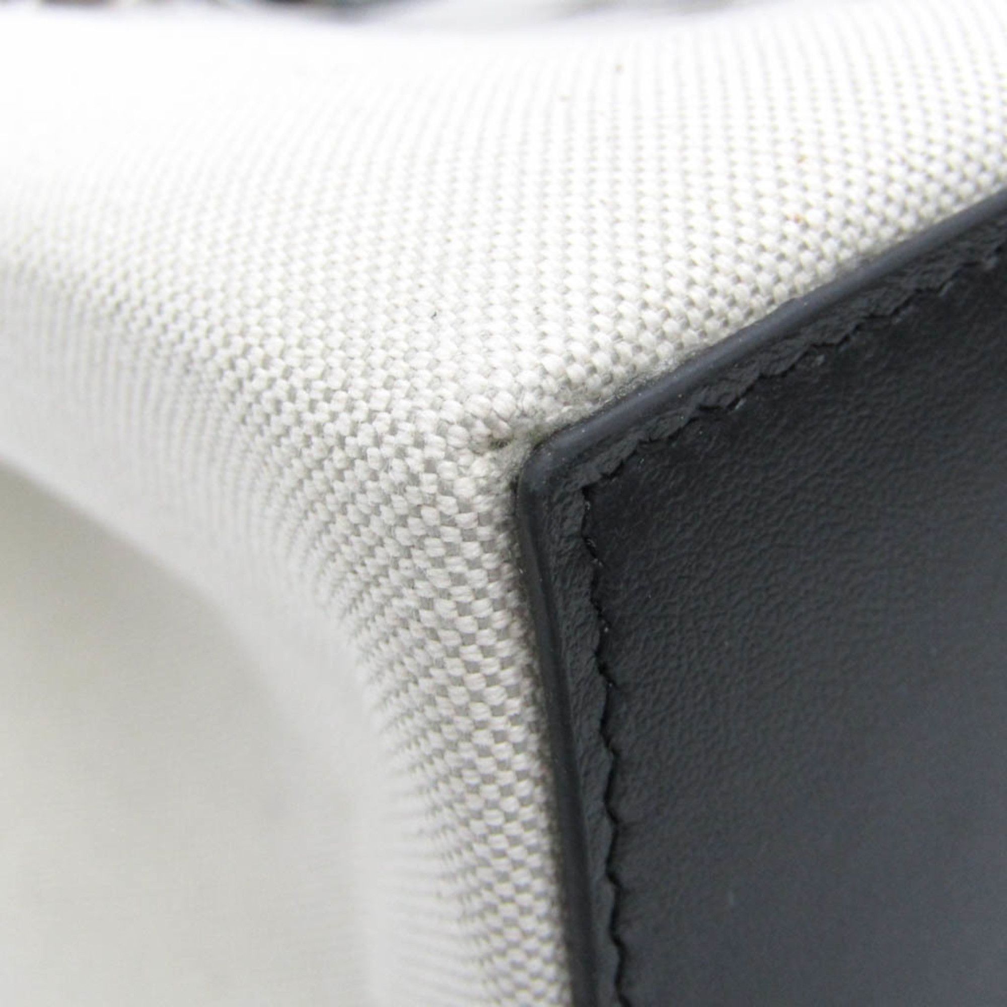 Balenciaga Cabas White Canvas Tote Bag (Pre-Owned) Size ONE SIZE - 10 Thumbnail