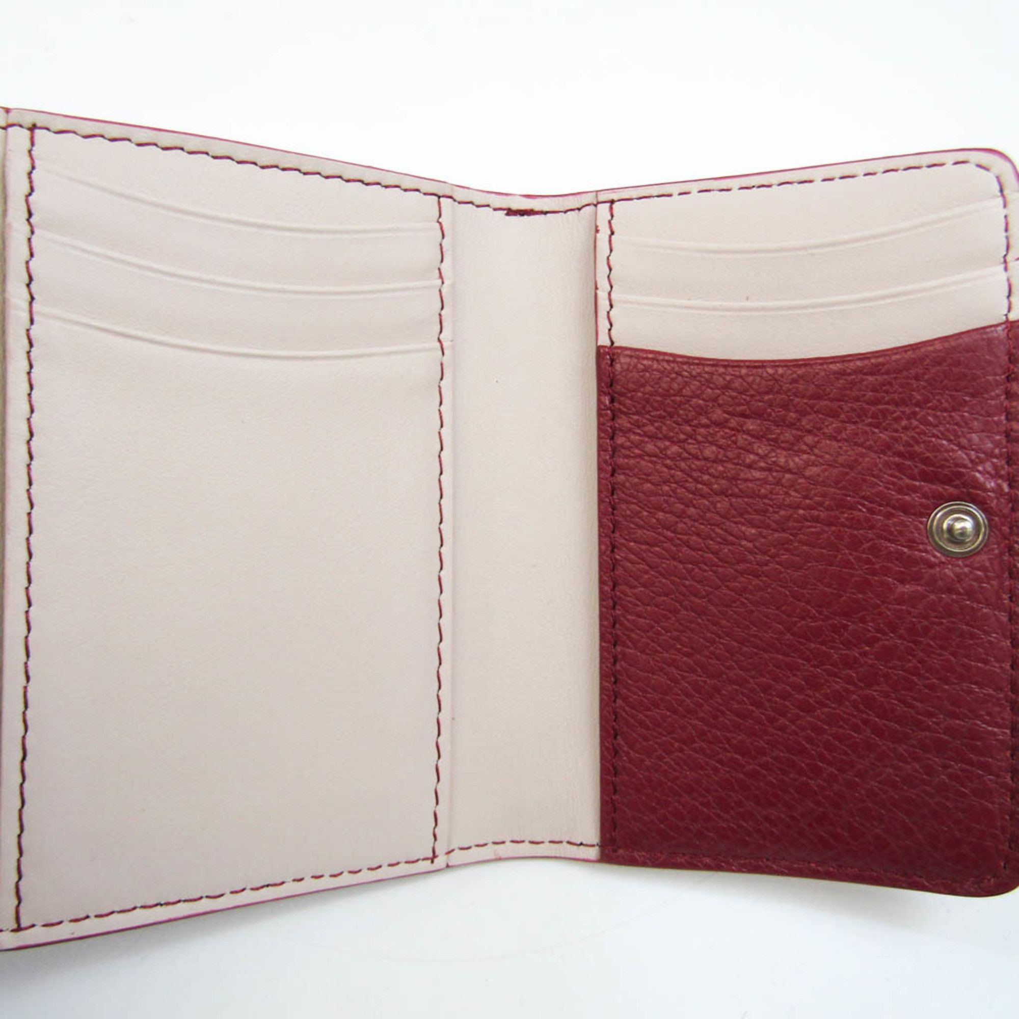 Burberry Red Leather Wallet (Pre-Owned) Size ONE SIZE - 2 Thumbnail