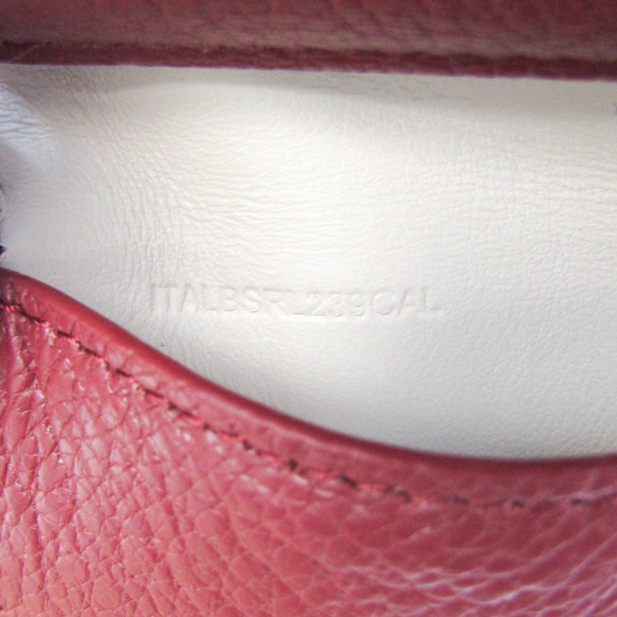 Burberry Red Leather Wallet (Pre-Owned) Size ONE SIZE - 8 Thumbnail