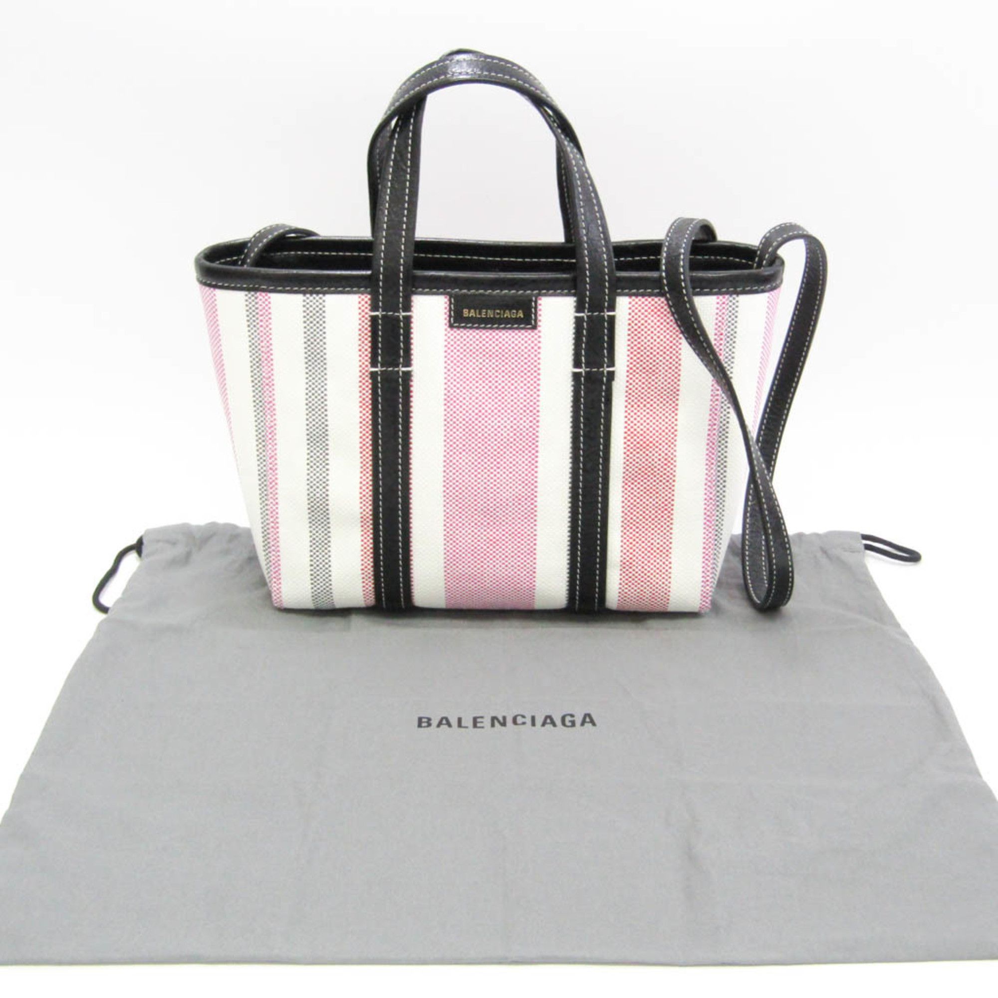 Balenciaga Barbes Multicolour Canvas Handbag (Pre-Owned) Size ONE SIZE - 6 Thumbnail
