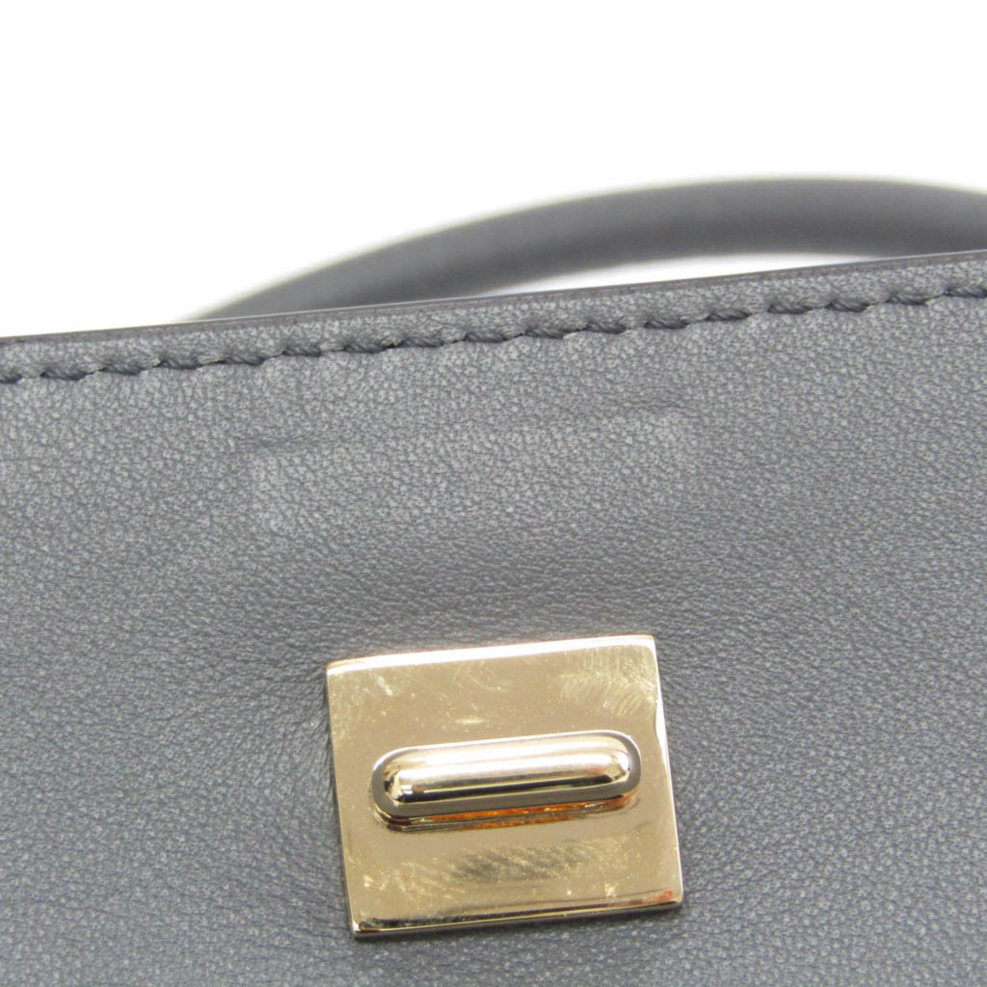 Givenchy Grey Leather Shoulder Bag (Pre-Owned) Size ONE SIZE - 13 Thumbnail