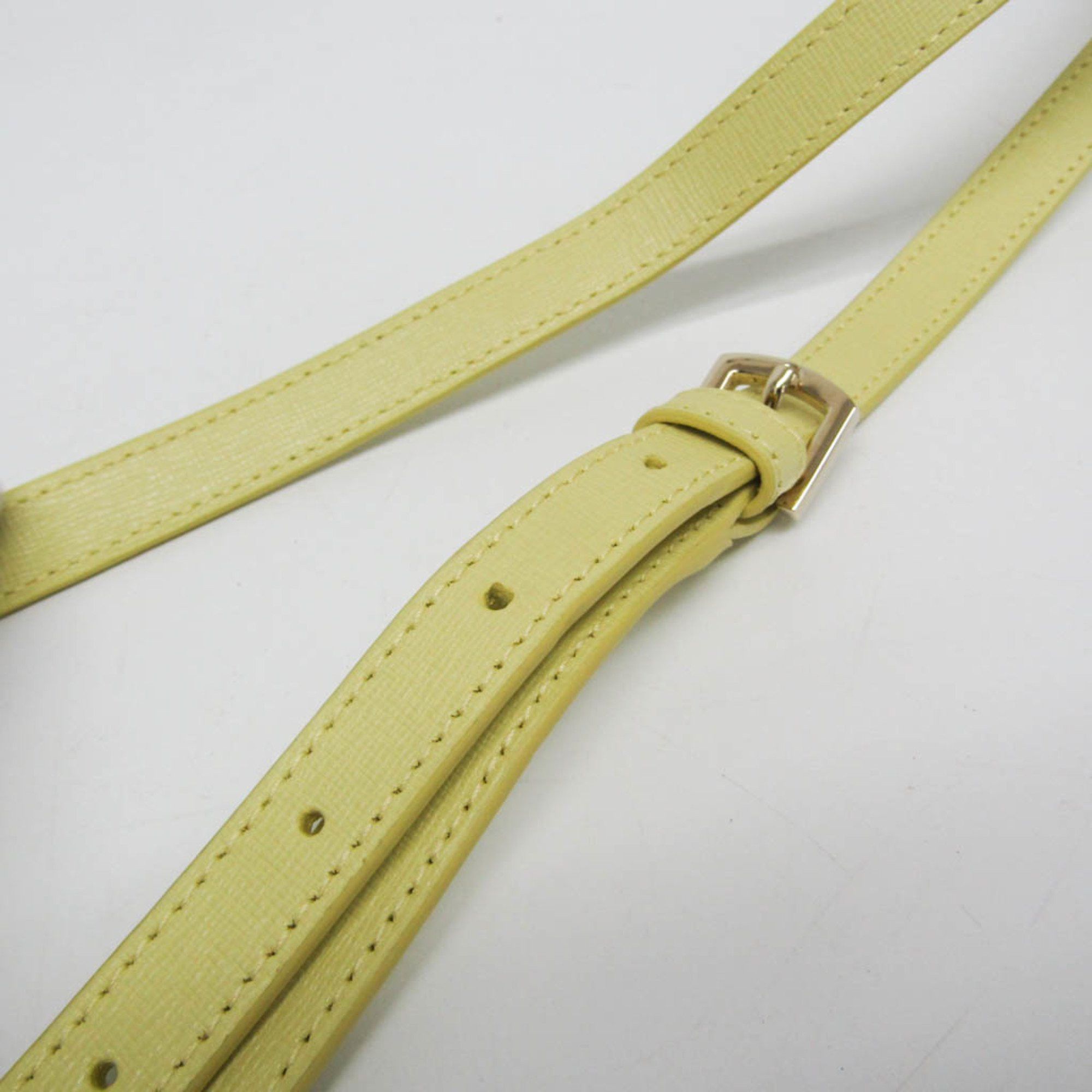 Furla Yellow Leather Handbag (Pre-Owned) Size ONE SIZE - 8 Thumbnail