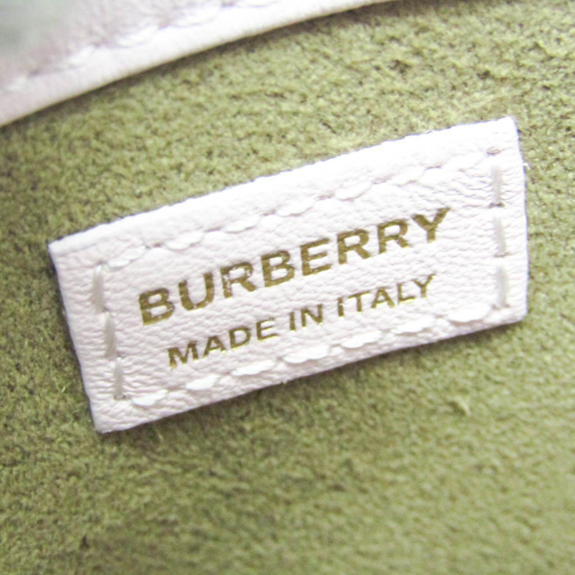 Burberry Pink Leather Shoulder Bag (Pre-Owned) Size ONE SIZE - 6 Thumbnail