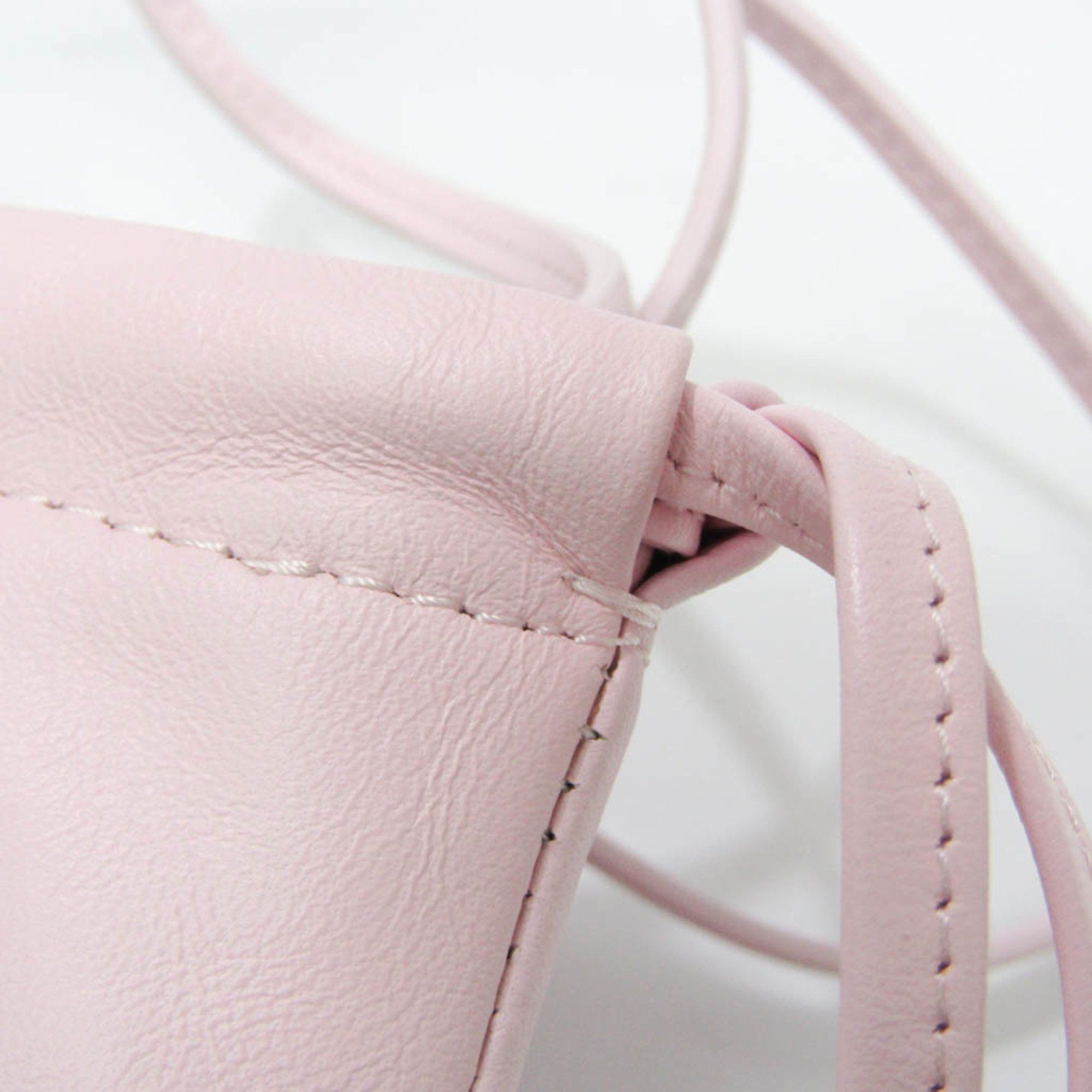 Burberry Pink Leather Shoulder Bag (Pre-Owned) Size ONE SIZE - 8 Thumbnail