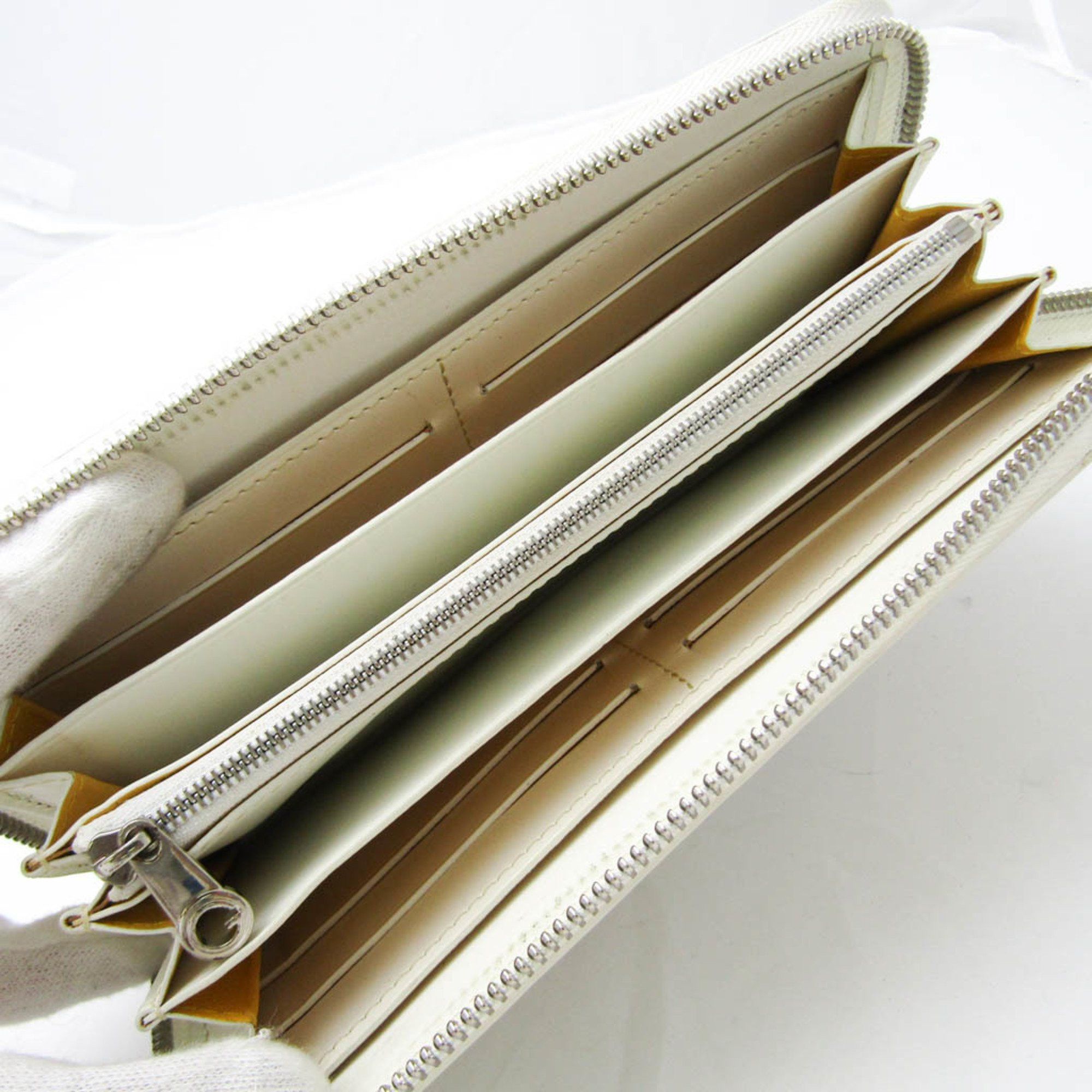 Goyard Matignon White Canvas Wallet (Pre-Owned) Size ONE SIZE - 3 Thumbnail