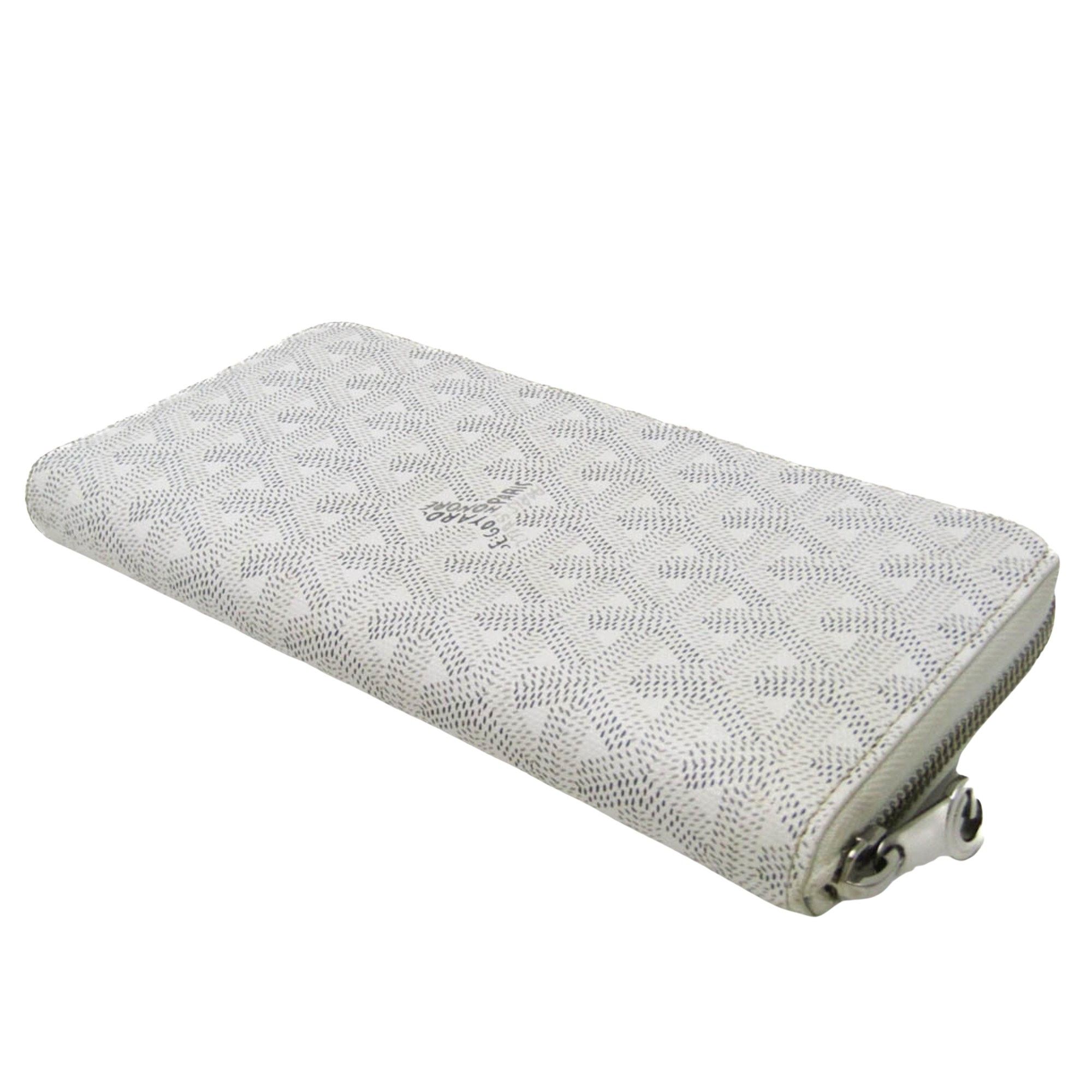 Goyard Matignon White Canvas Wallet (Pre-Owned) Size ONE SIZE - 2 Thumbnail