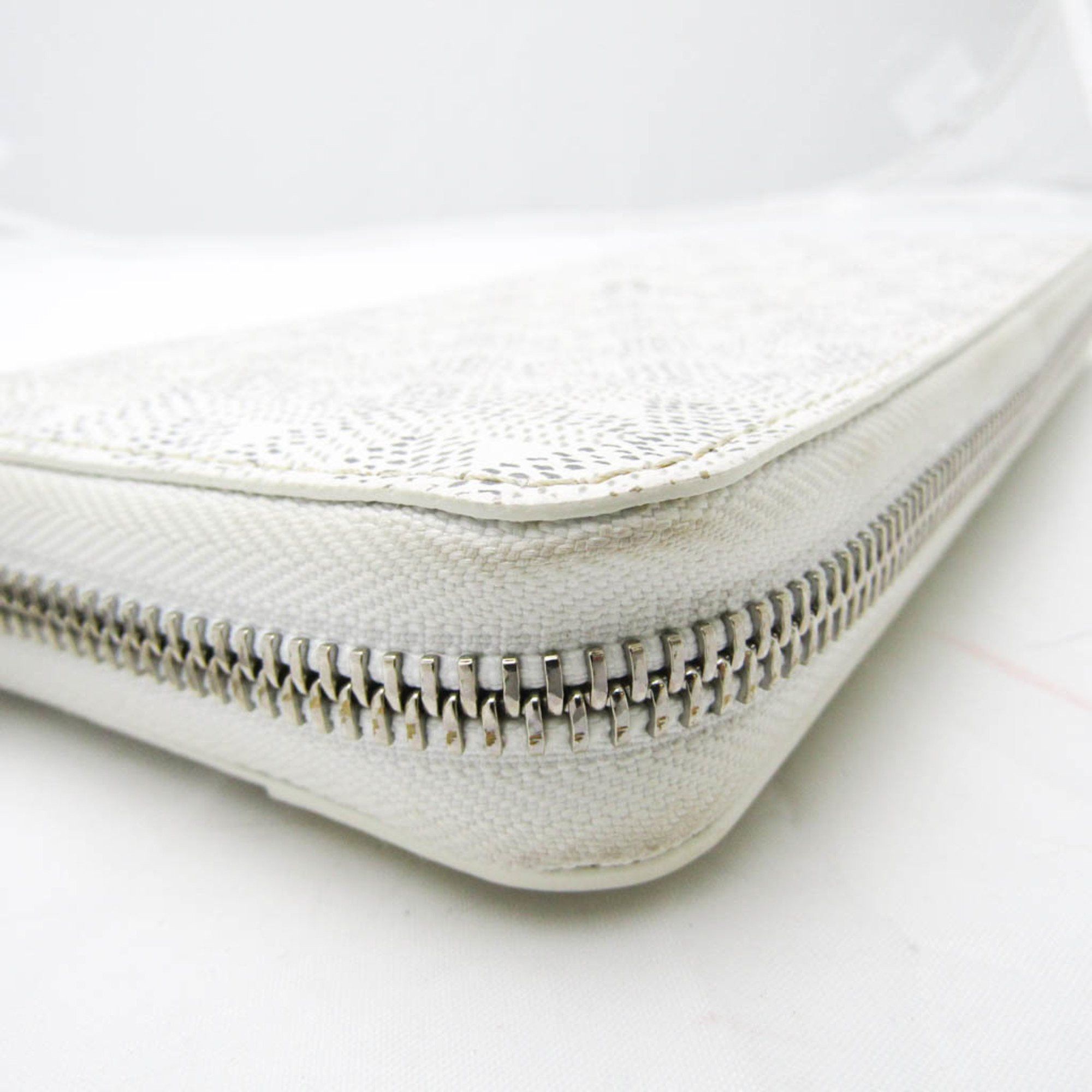 Goyard Matignon White Canvas Wallet (Pre-Owned) Size ONE SIZE - 11 Thumbnail