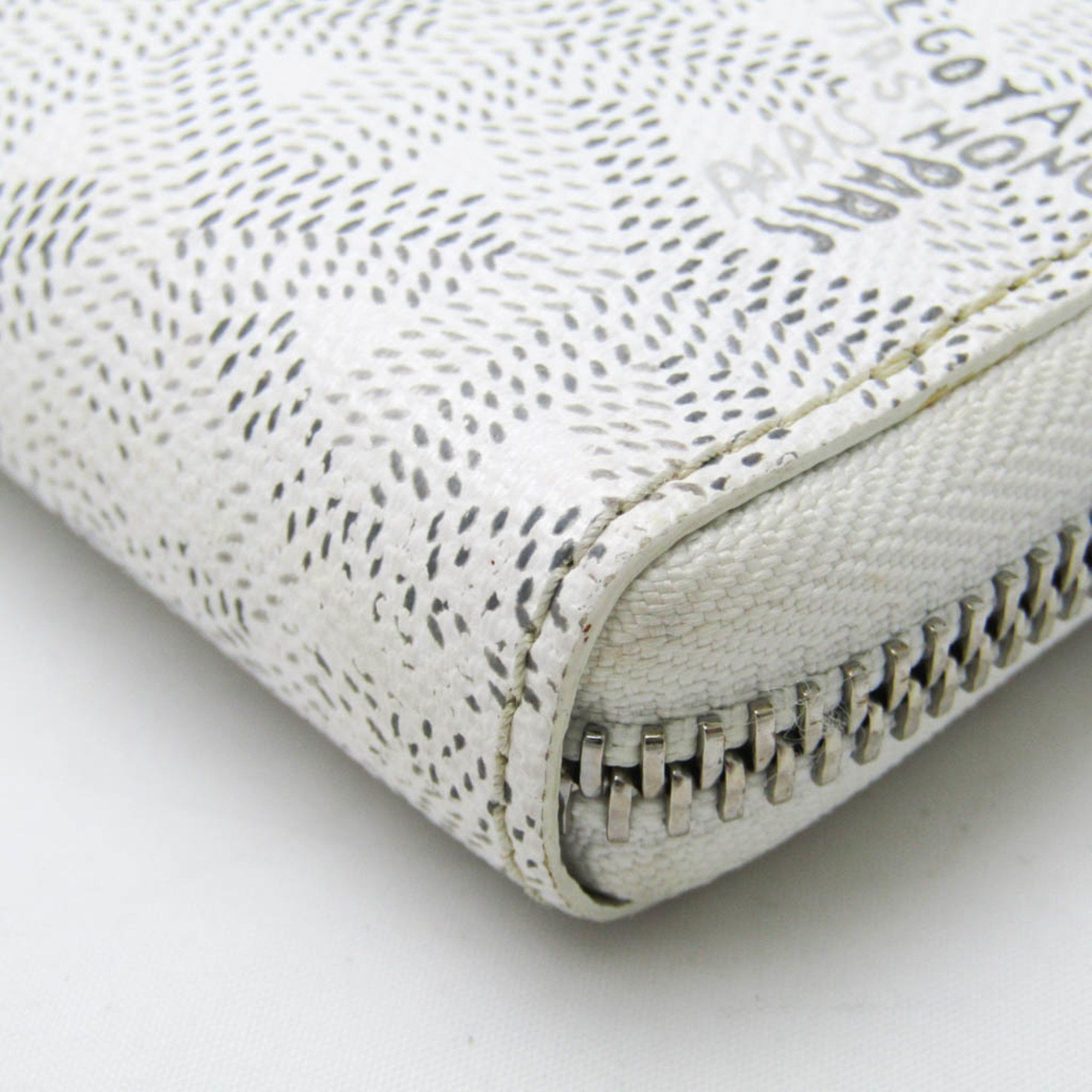 Goyard Matignon White Canvas Wallet (Pre-Owned) Size ONE SIZE - 6 Thumbnail