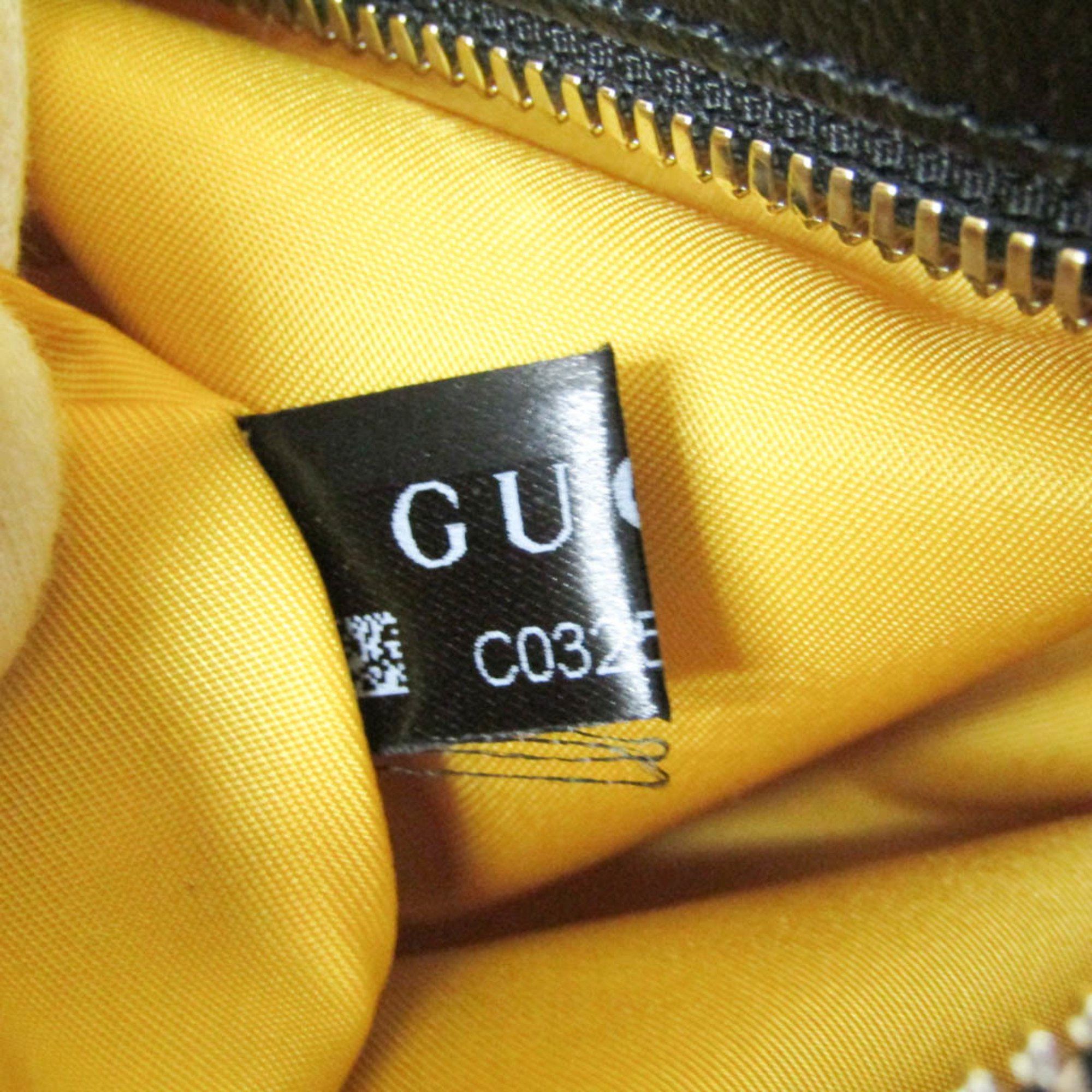 Gucci Off The Grid Yellow Canvas Backpack Bag (Pre-Owned) Size ONE SIZE - 5 Thumbnail