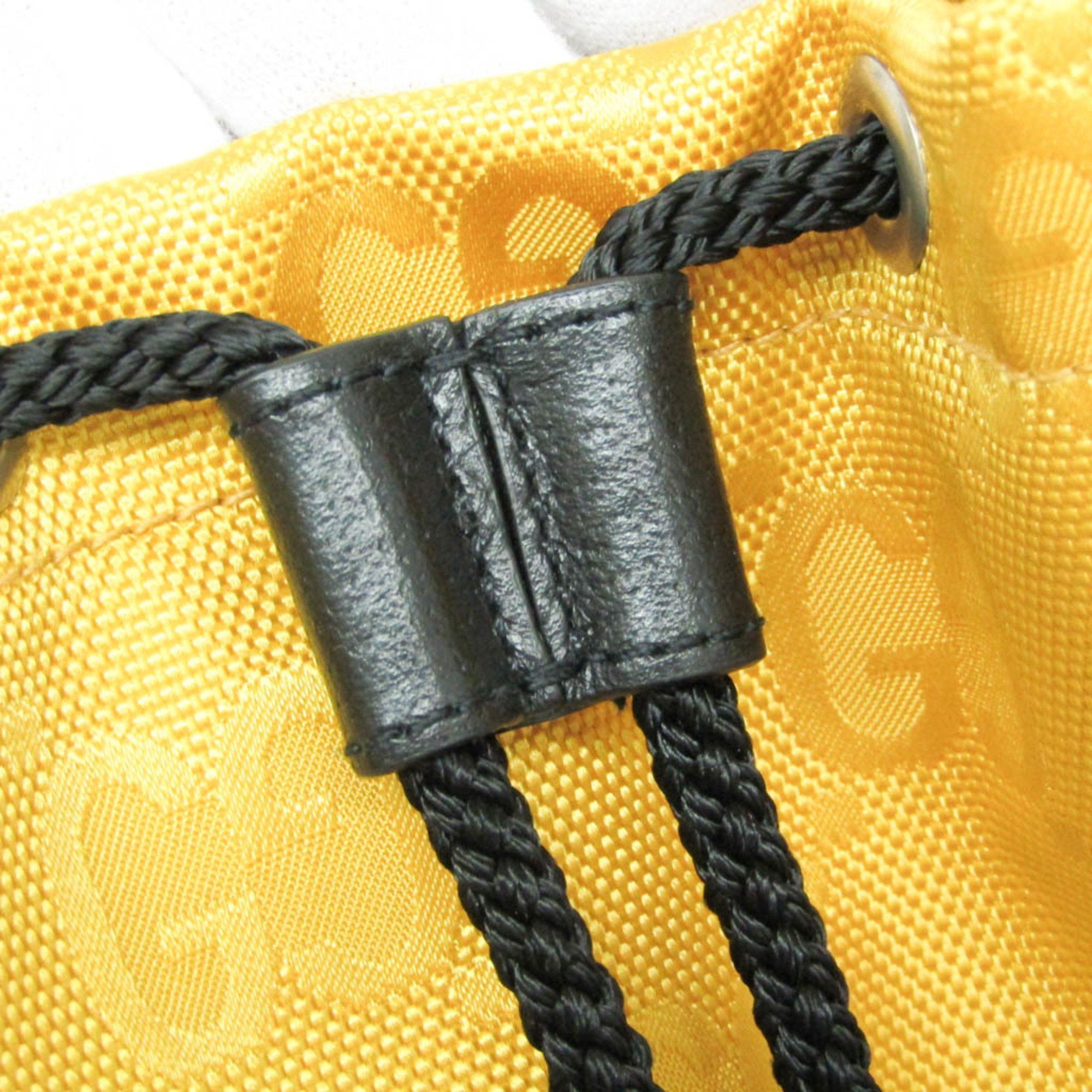Gucci Off The Grid Yellow Canvas Backpack Bag (Pre-Owned) Size ONE SIZE - 9 Thumbnail