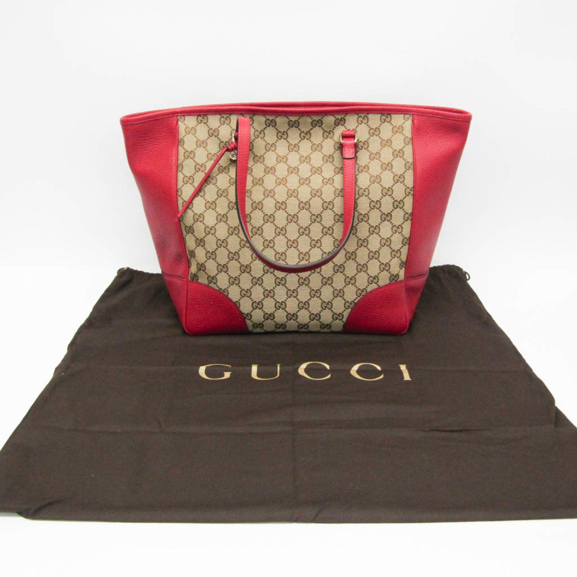 Gucci Bree Beige Canvas Tote Bag (Pre-Owned) Size ONE SIZE - 7 Thumbnail