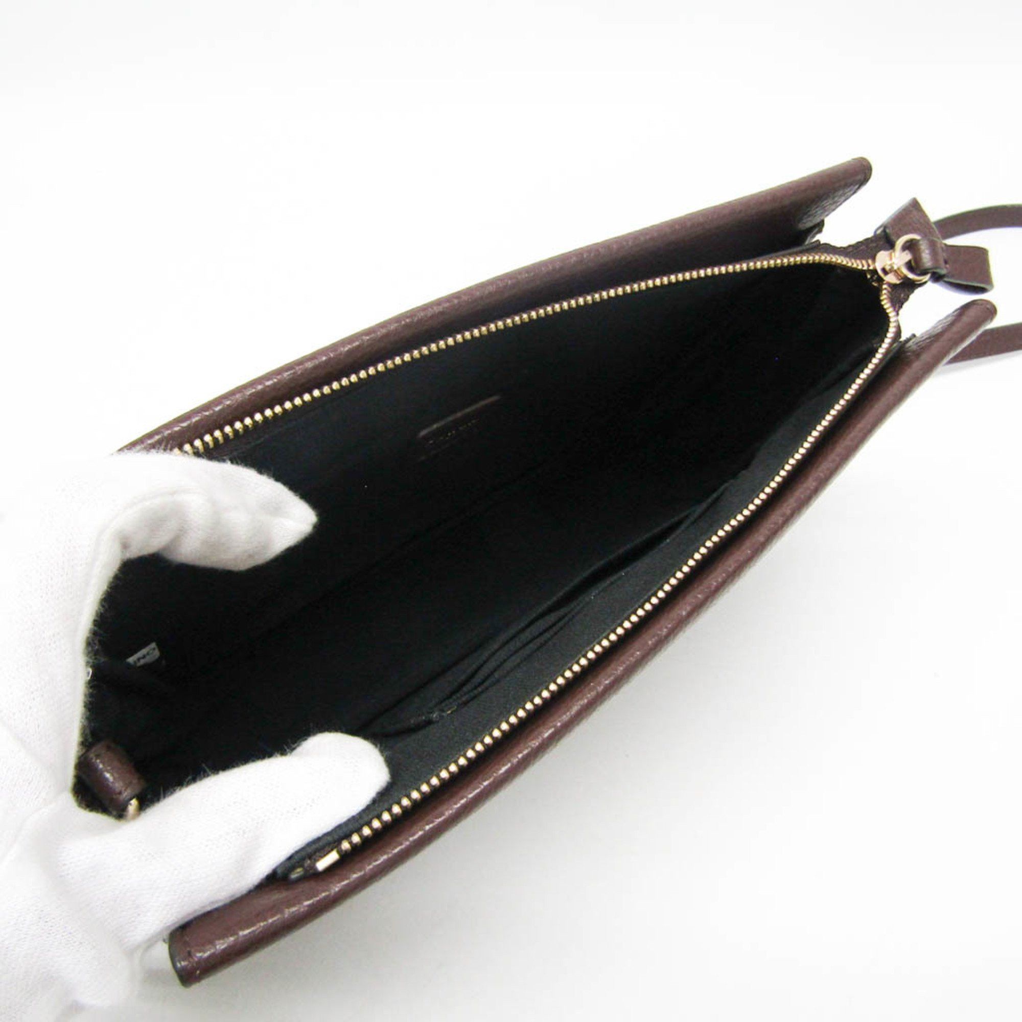 Furla Babylon Brown Leather Shoulder Bag (Pre-Owned) Size ONE SIZE - 3 Thumbnail