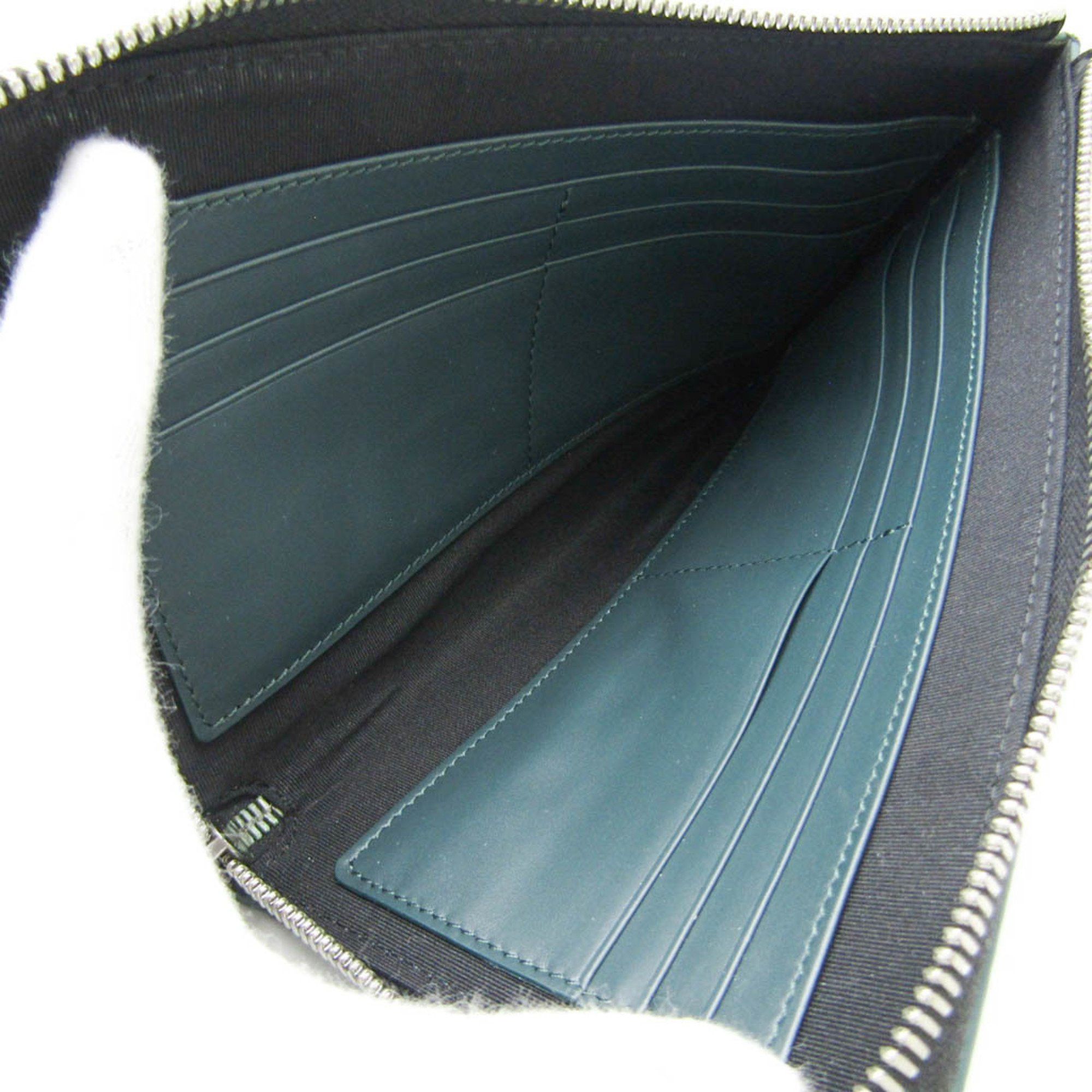 Burberry - Green Leather Clutch Bag (Pre-Owned) Size ONE SIZE - 10 Thumbnail