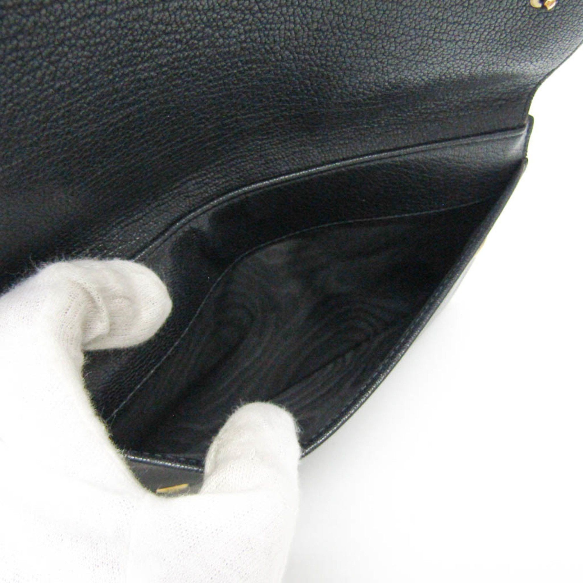 Dior Saddle Black Leather Wallet (Pre-Owned) Size ONE SIZE - 9 Thumbnail