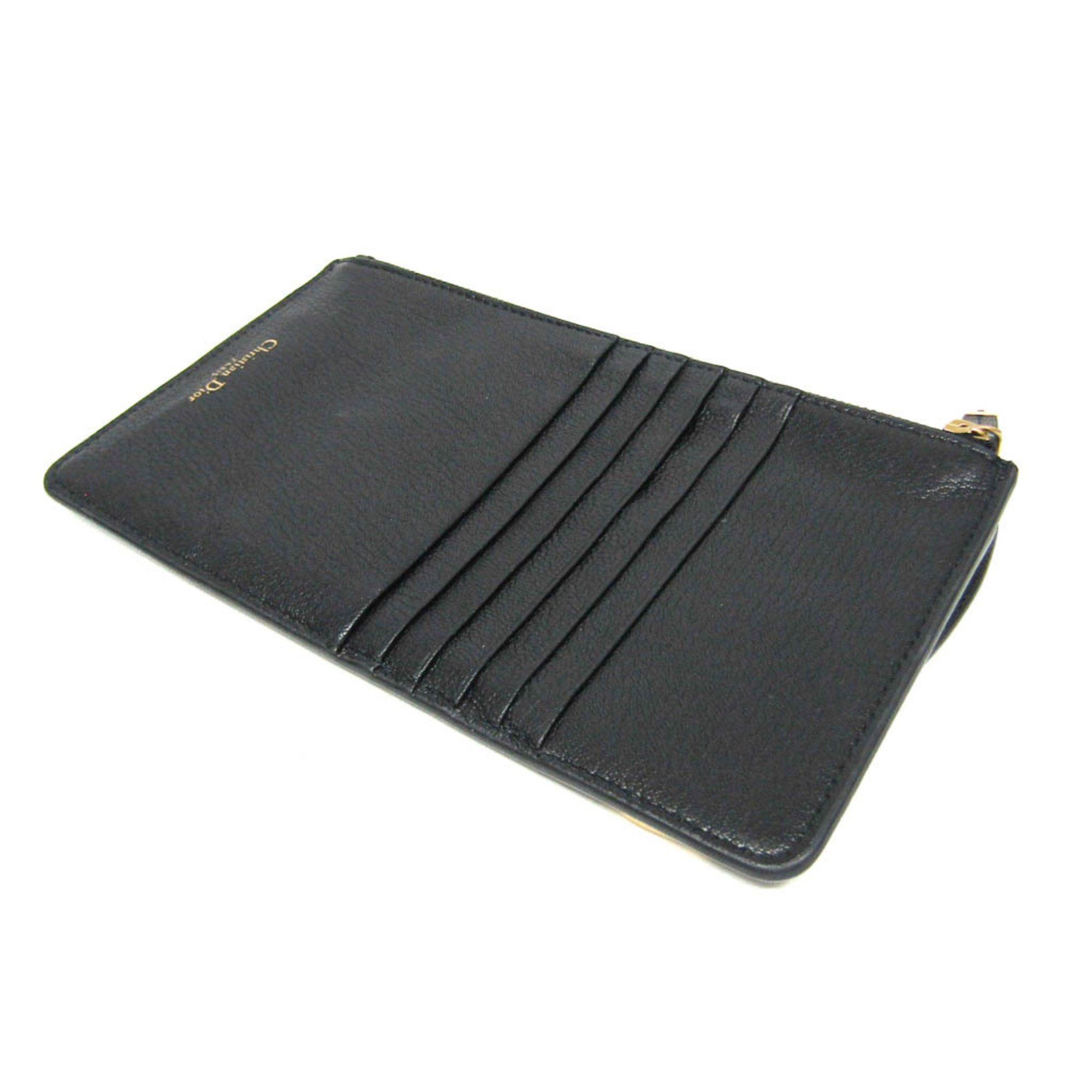 Dior Saddle Black Leather Wallet (Pre-Owned) Size ONE SIZE - 2 Thumbnail