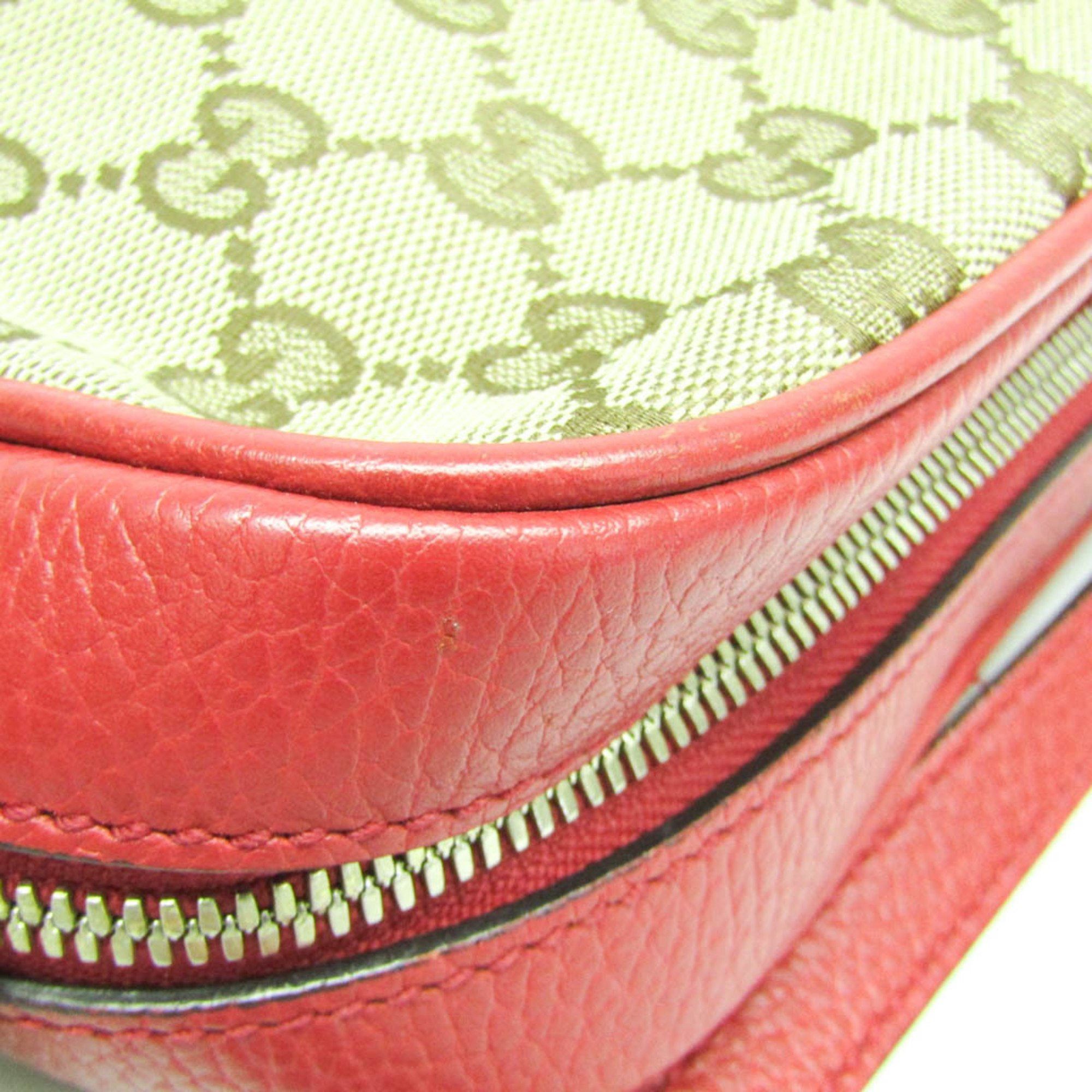 Gucci Gg Canvas Beige Canvas Shoulder Bag (Pre-Owned) Size ONE SIZE - 8 Thumbnail