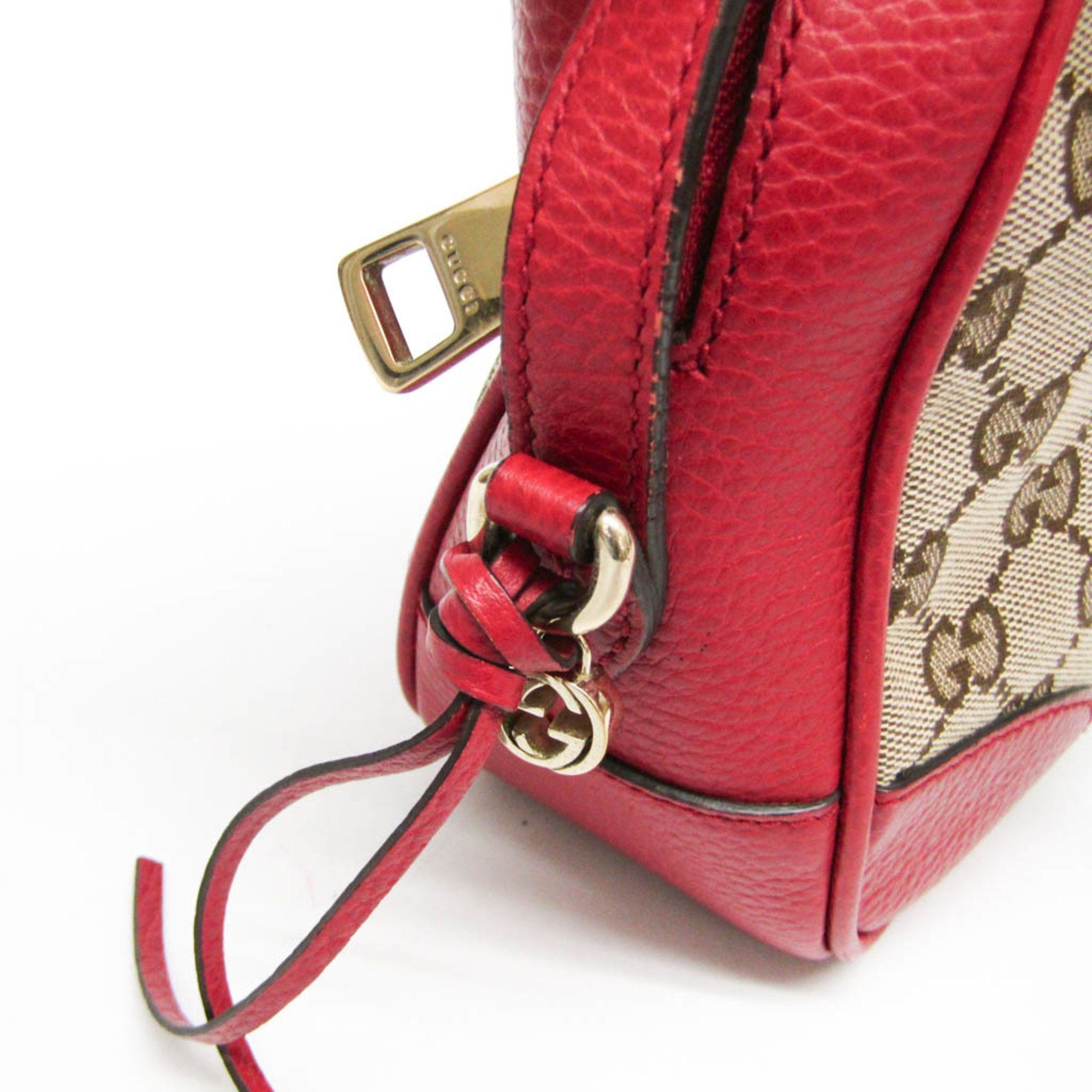 Gucci Gg Canvas Beige Canvas Shoulder Bag (Pre-Owned) Size ONE SIZE - 11 Thumbnail