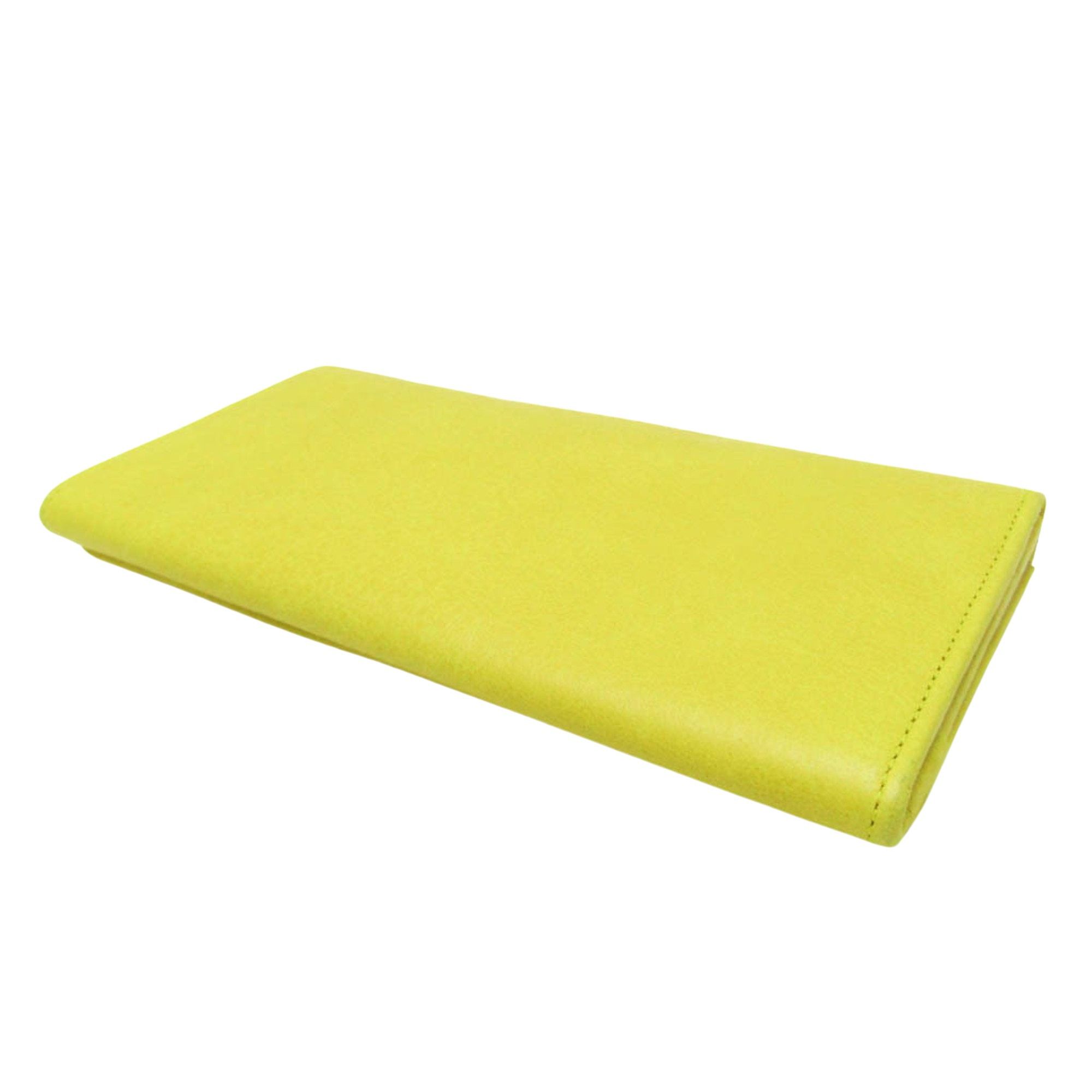 Balenciaga Classic Yellow Leather Wallet (Pre-Owned) Size ONE SIZE - 2 Thumbnail