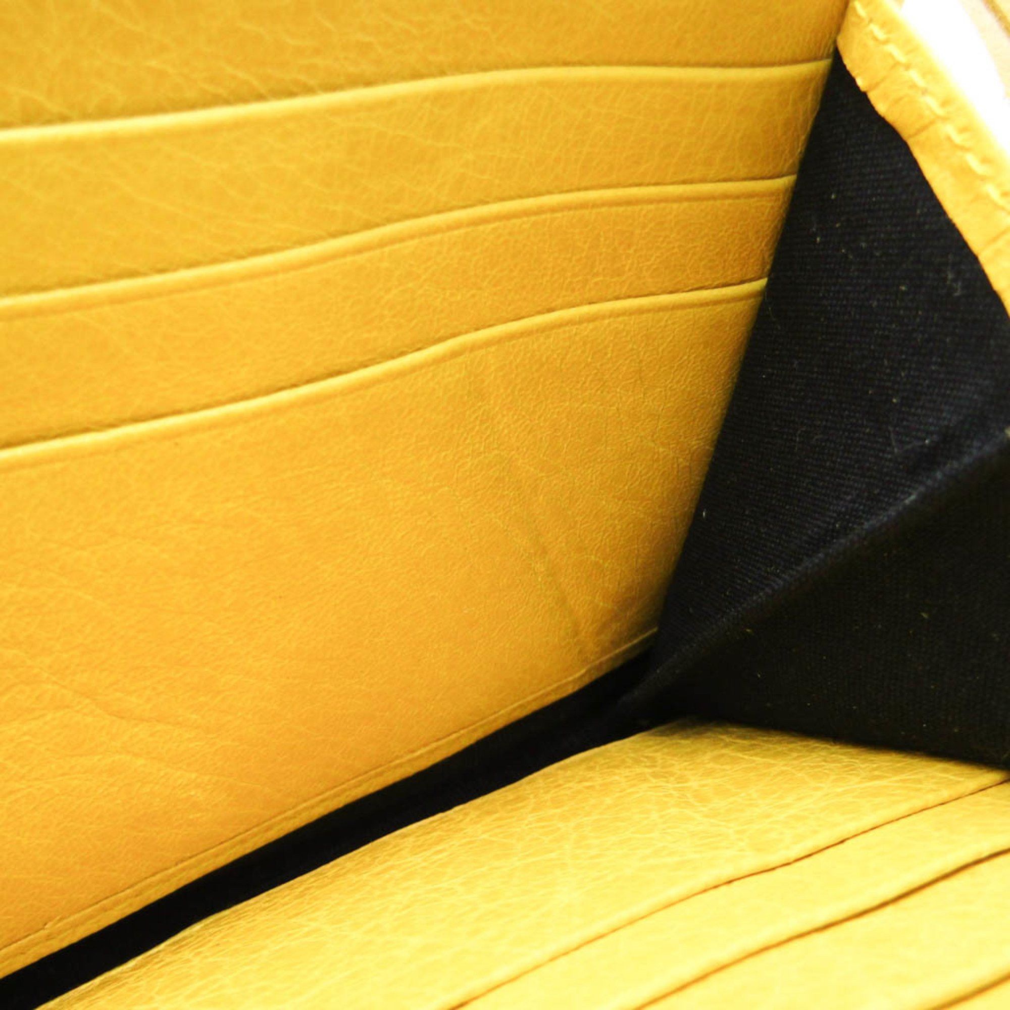 Balenciaga Classic Yellow Leather Wallet (Pre-Owned) Size ONE SIZE - 12 Thumbnail