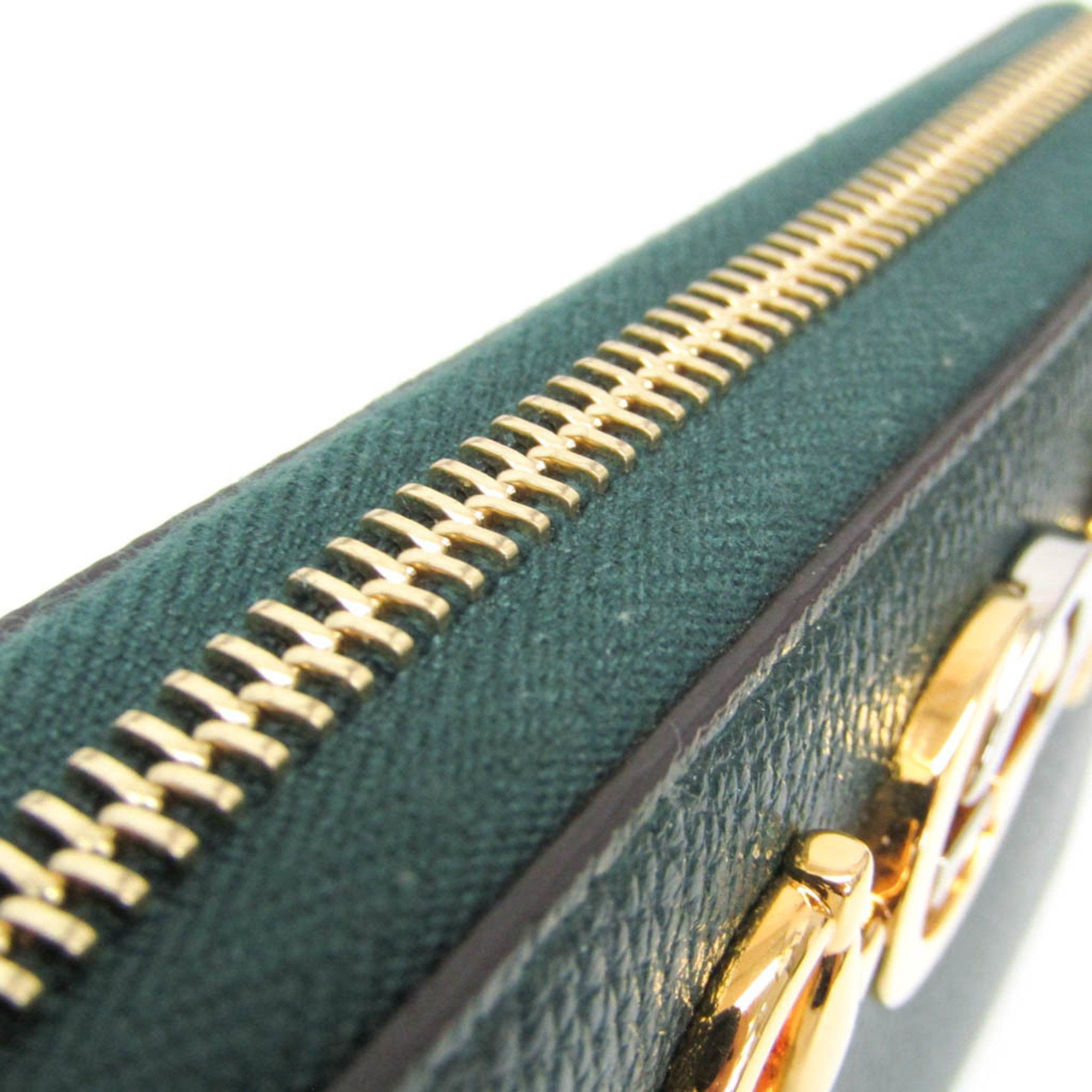 Gucci Zumi Green Leather Wallet (Pre-Owned) Size ONE SIZE - 11 Thumbnail