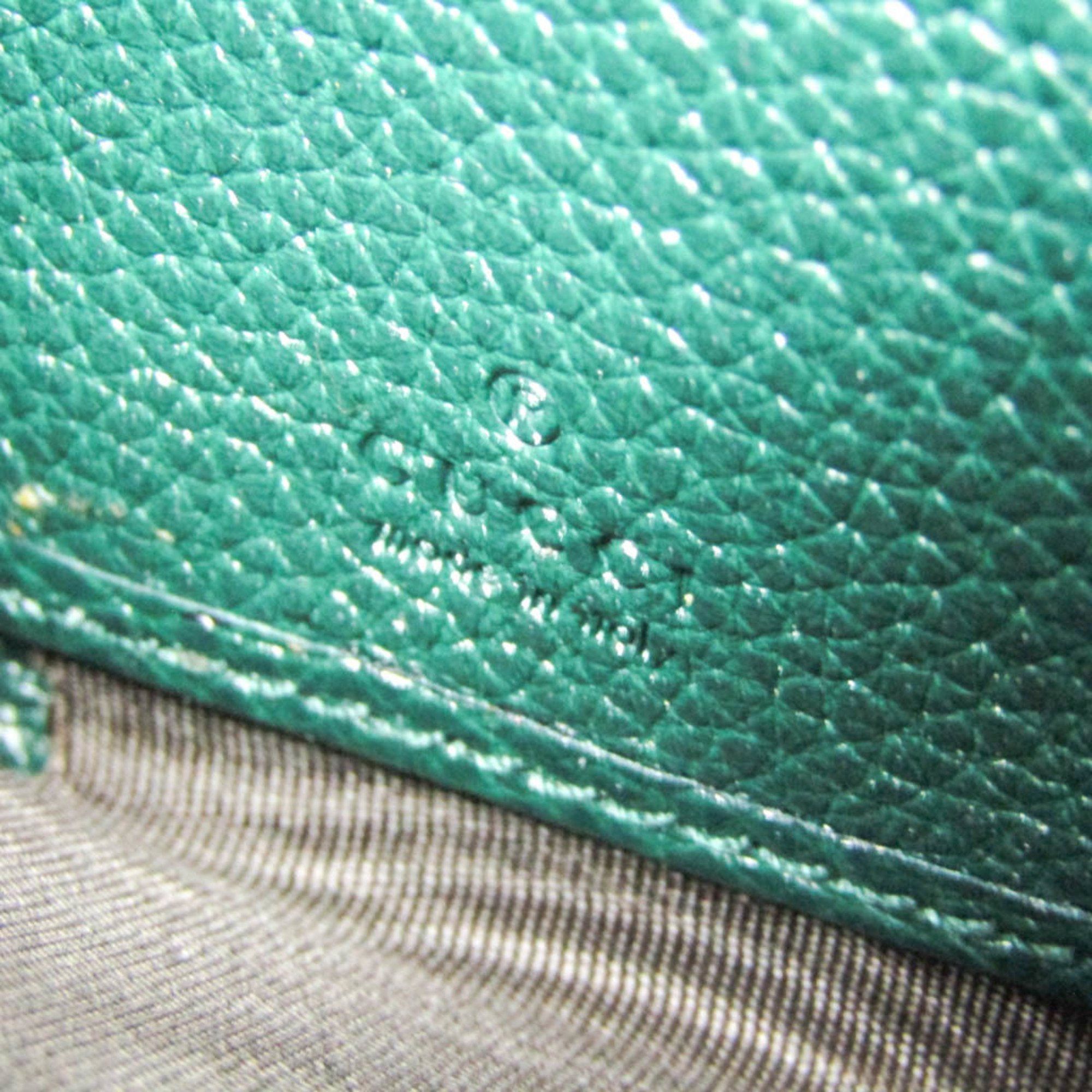 Gucci Zumi Green Leather Wallet (Pre-Owned) Size ONE SIZE - 6 Thumbnail