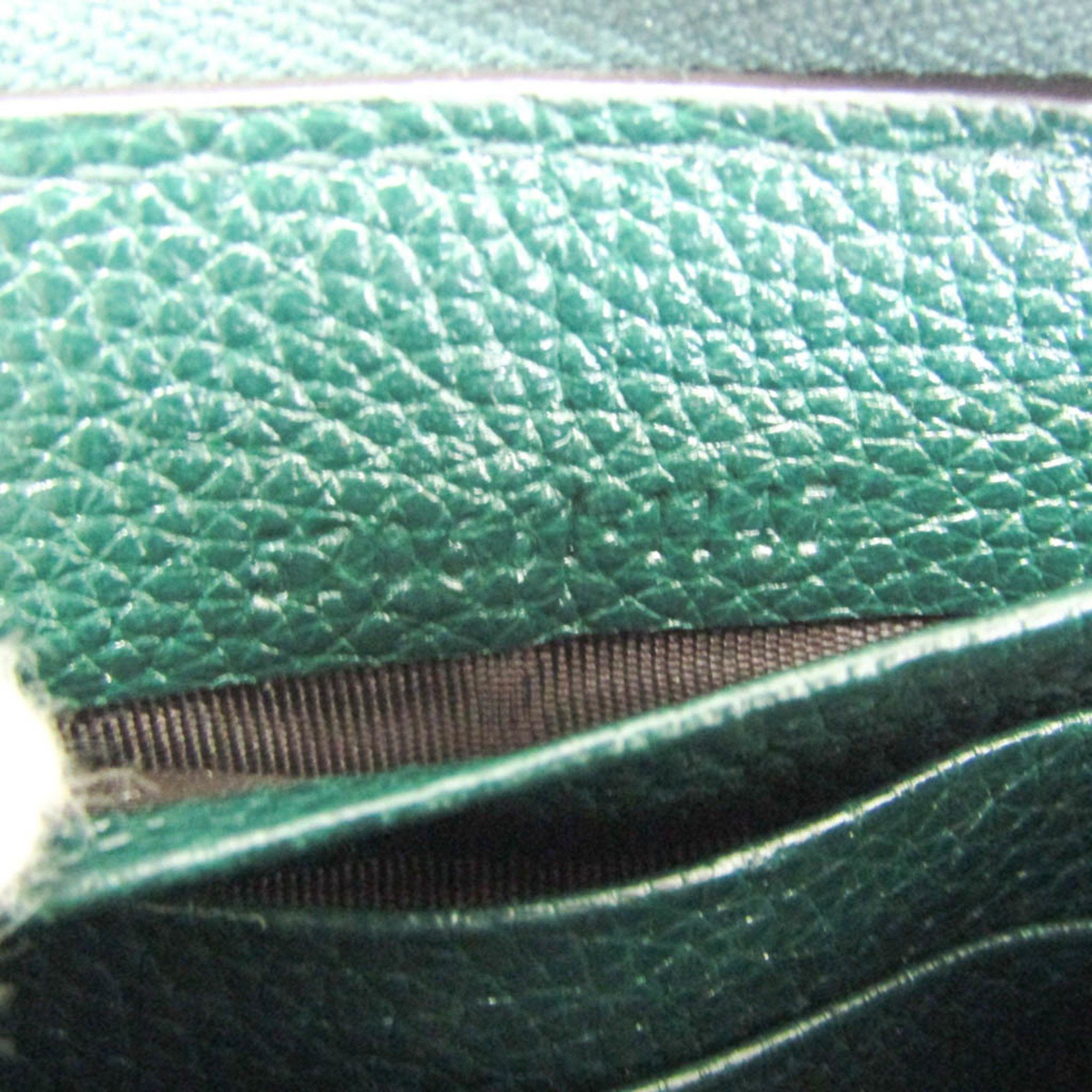 Gucci Zumi Green Leather Wallet (Pre-Owned) Size ONE SIZE - 5 Thumbnail