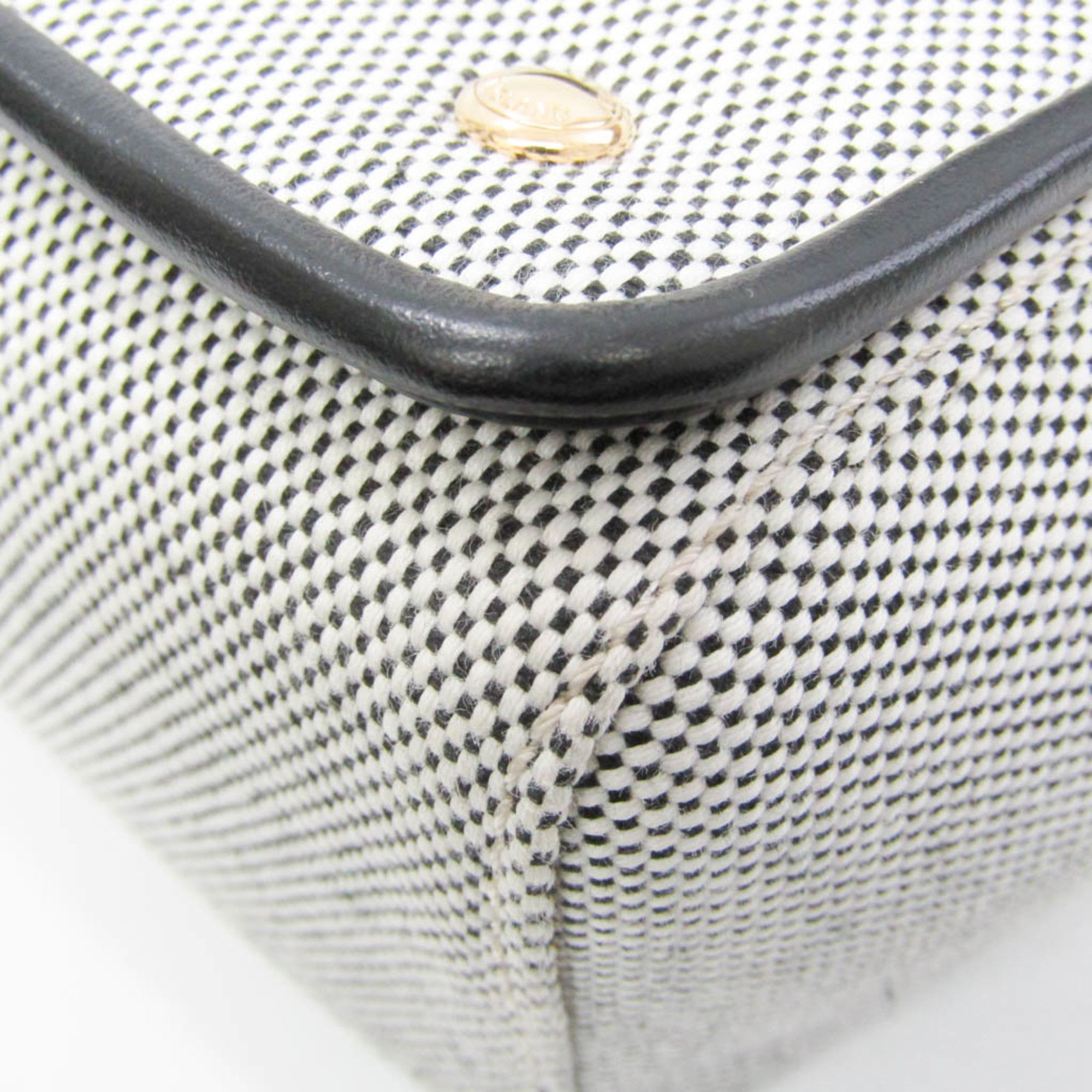 Burberry Black Canvas Shopper Bag (Pre-Owned) Size ONE SIZE - 3 Thumbnail