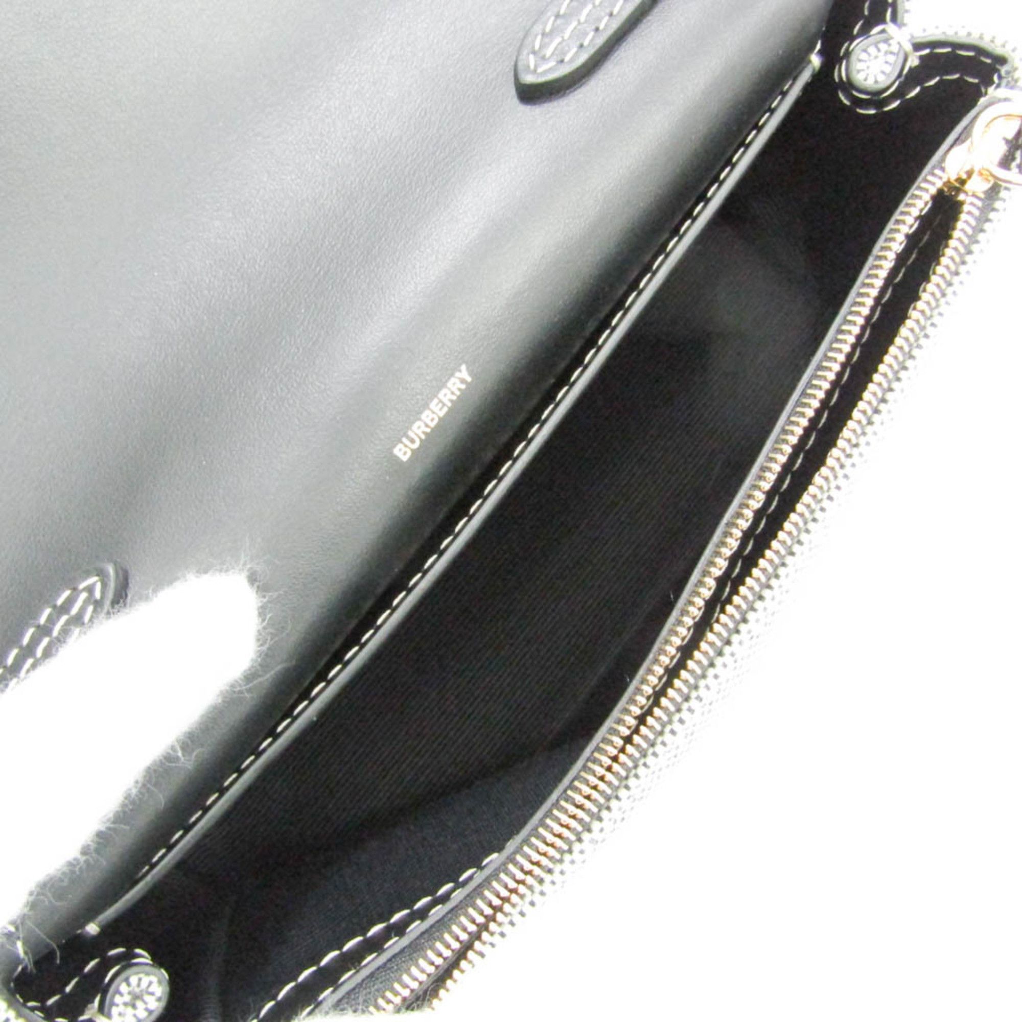Burberry Black Canvas Shopper Bag (Pre-Owned) Size ONE SIZE - 4 Thumbnail
