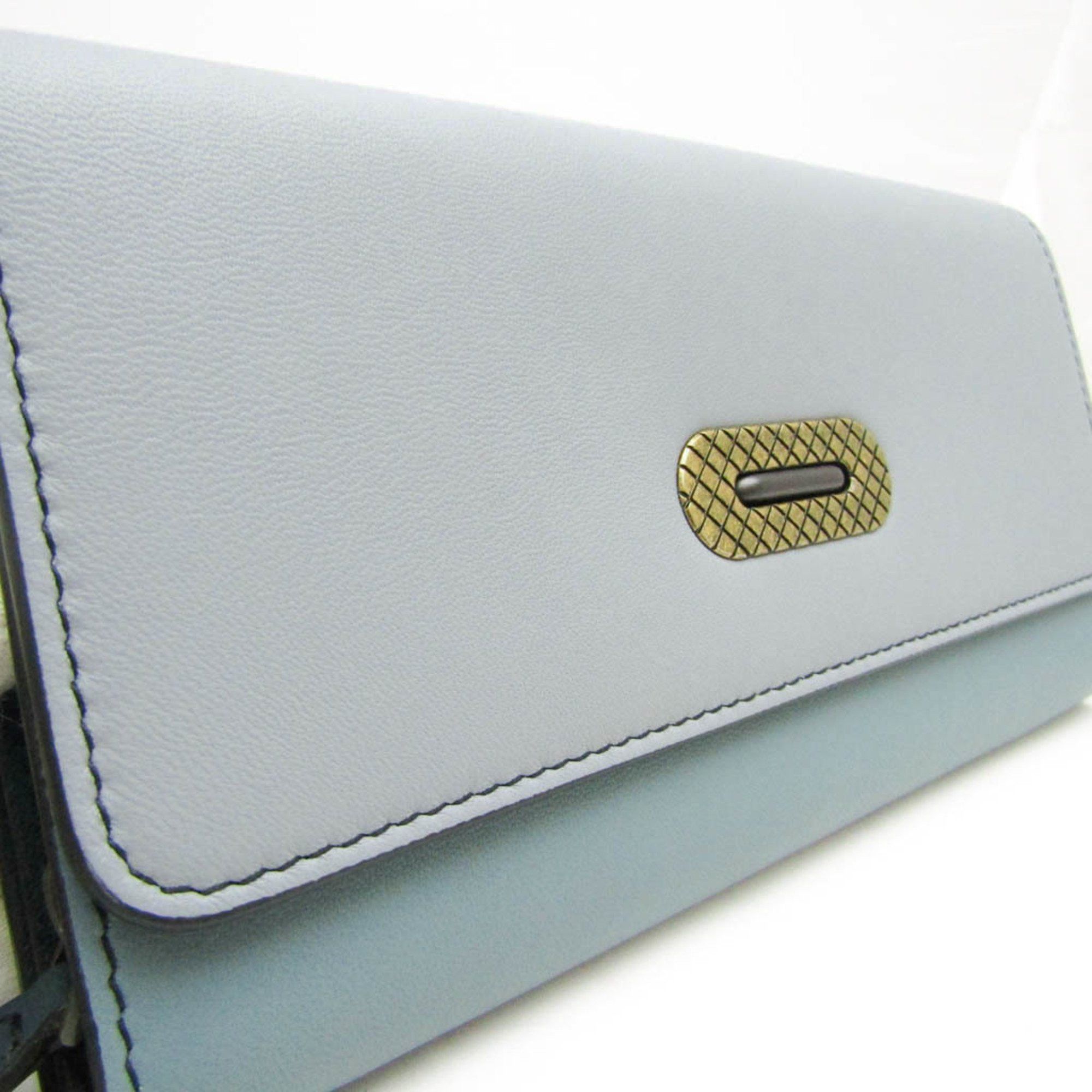 Bottega Veneta Blue Leather Wallet (Pre-Owned) Size ONE SIZE - 12 Thumbnail