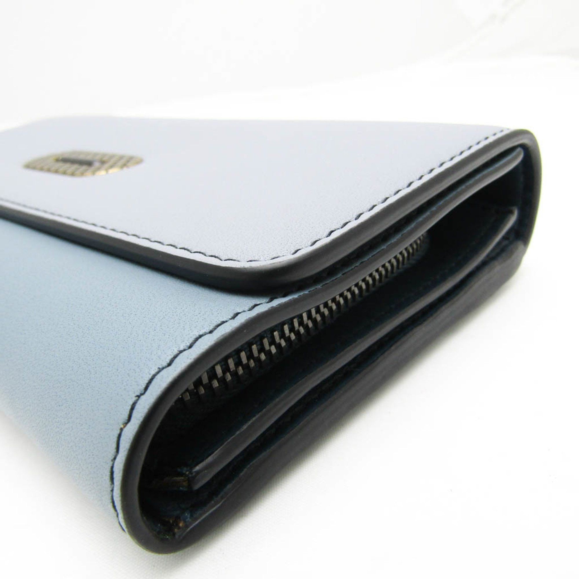 Bottega Veneta Blue Leather Wallet (Pre-Owned) Size ONE SIZE - 9 Thumbnail