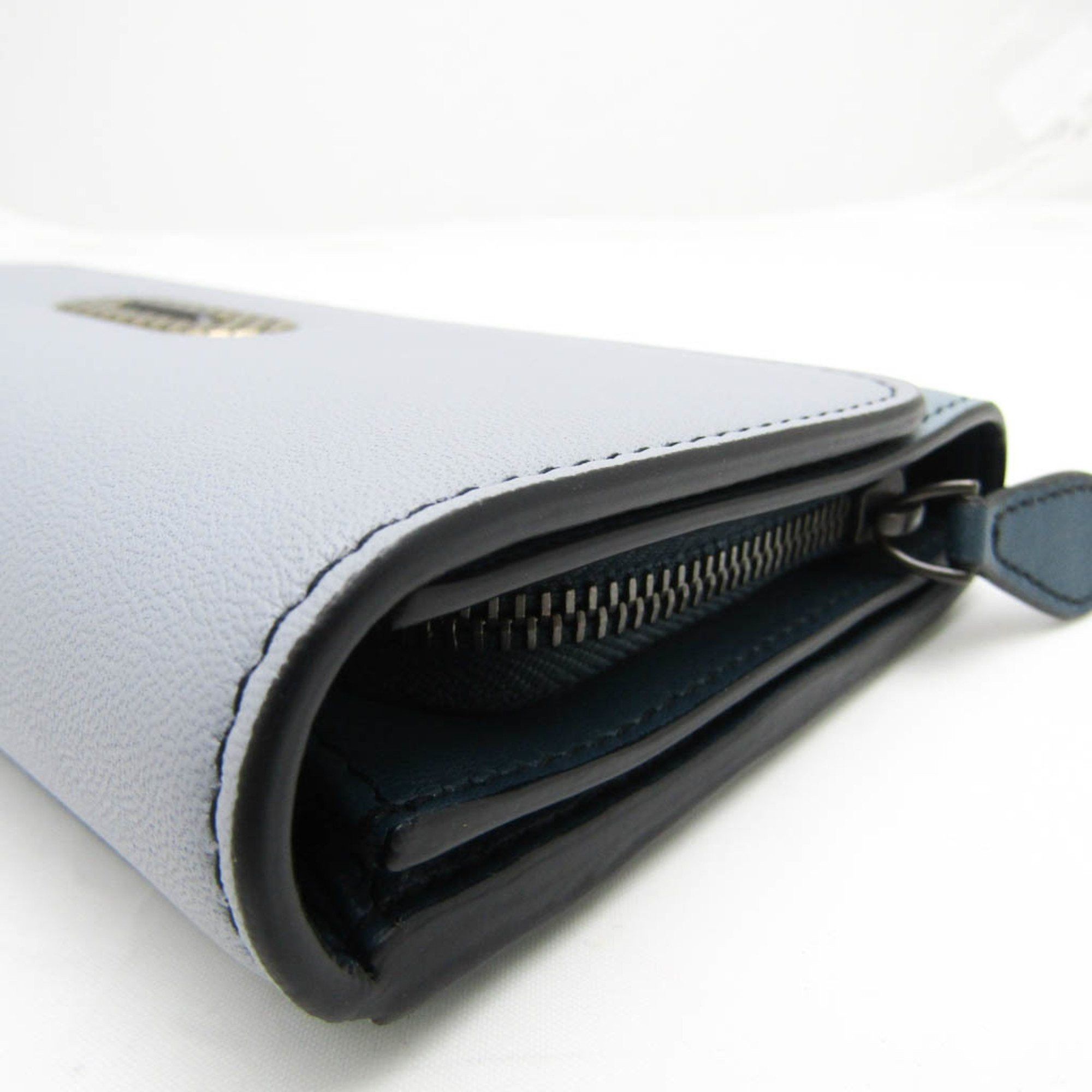 Bottega Veneta Blue Leather Wallet (Pre-Owned) Size ONE SIZE - 8 Thumbnail