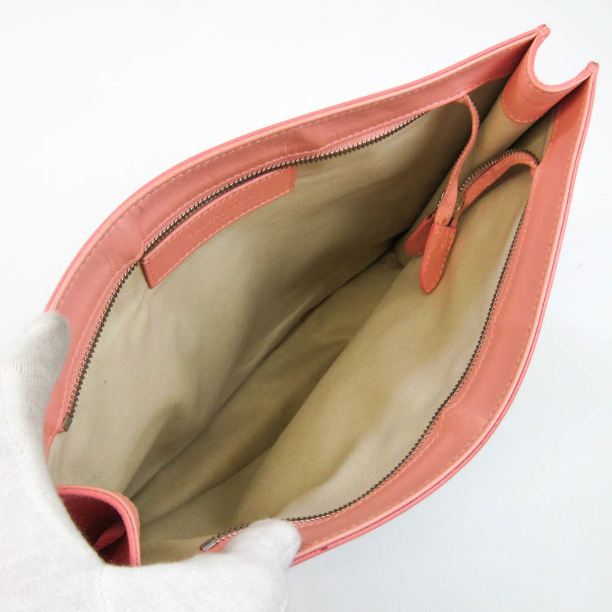 Balenciaga Beige Canvas Clutch Bag (Pre-Owned) Size ONE SIZE - 3 Thumbnail