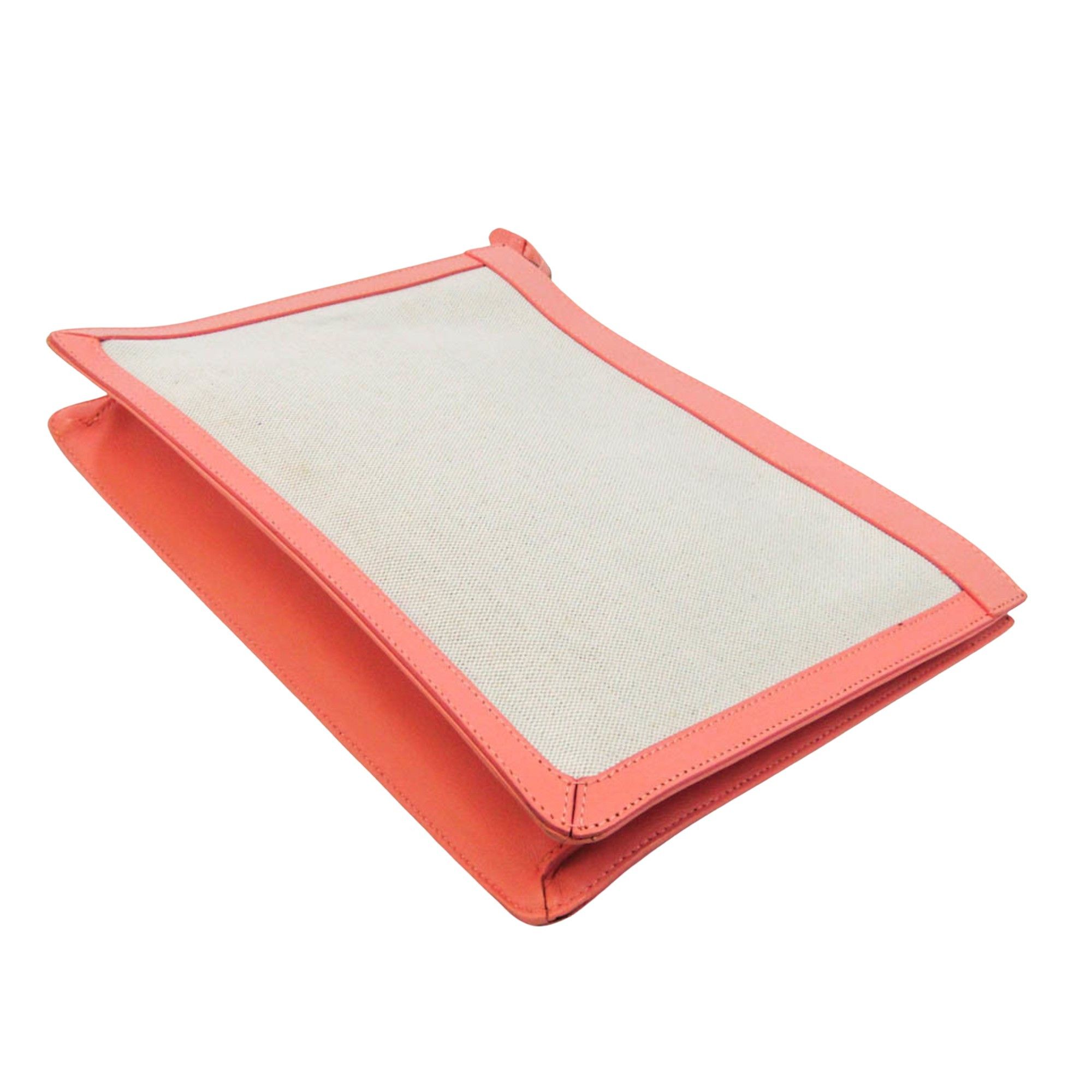 Balenciaga Beige Canvas Clutch Bag (Pre-Owned) Size ONE SIZE - 2 Thumbnail