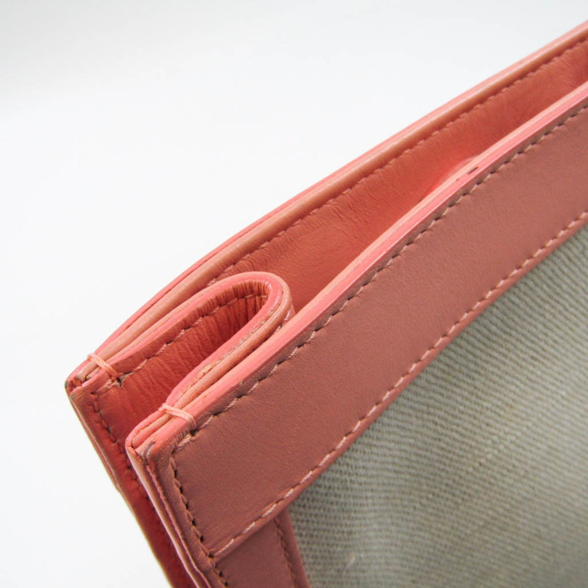 Balenciaga Beige Canvas Clutch Bag (Pre-Owned) Size ONE SIZE - 10 Thumbnail