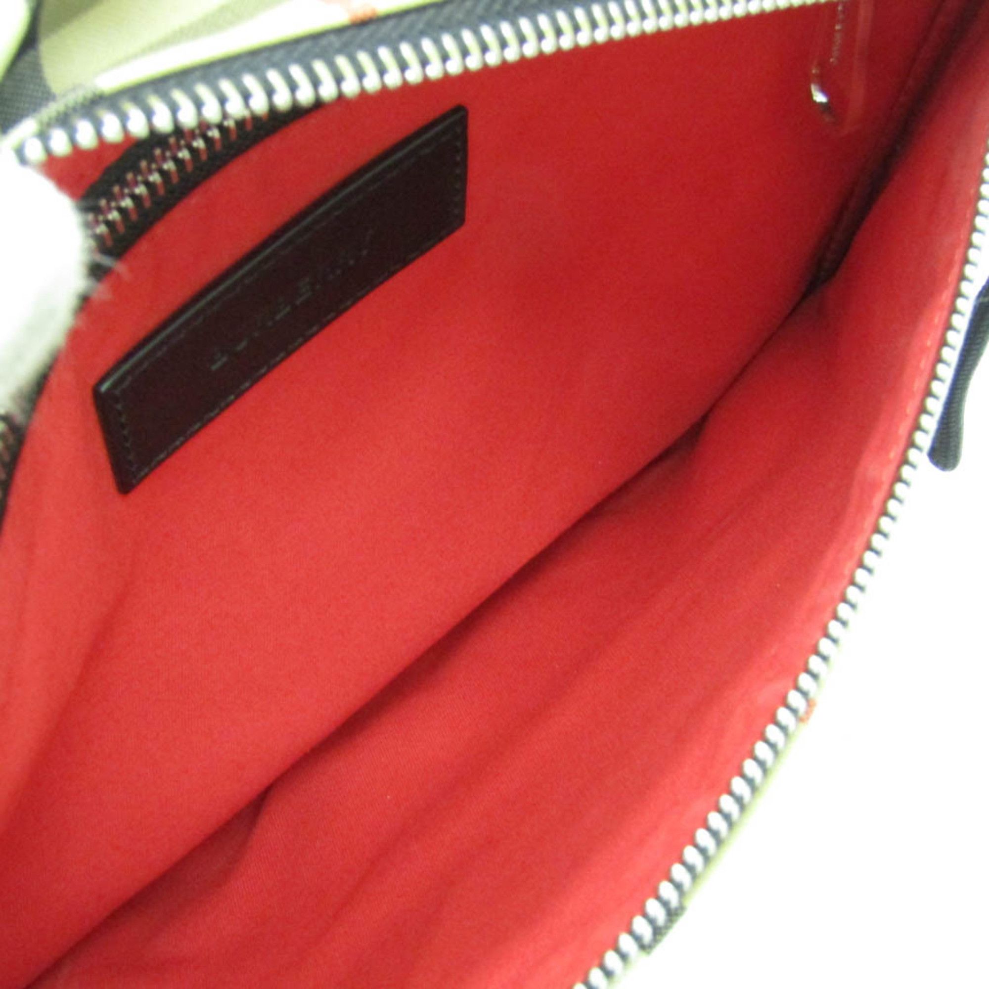 Burberry - Beige Canvas Clutch Bag (Pre-Owned) Size ONE SIZE - 4 Thumbnail
