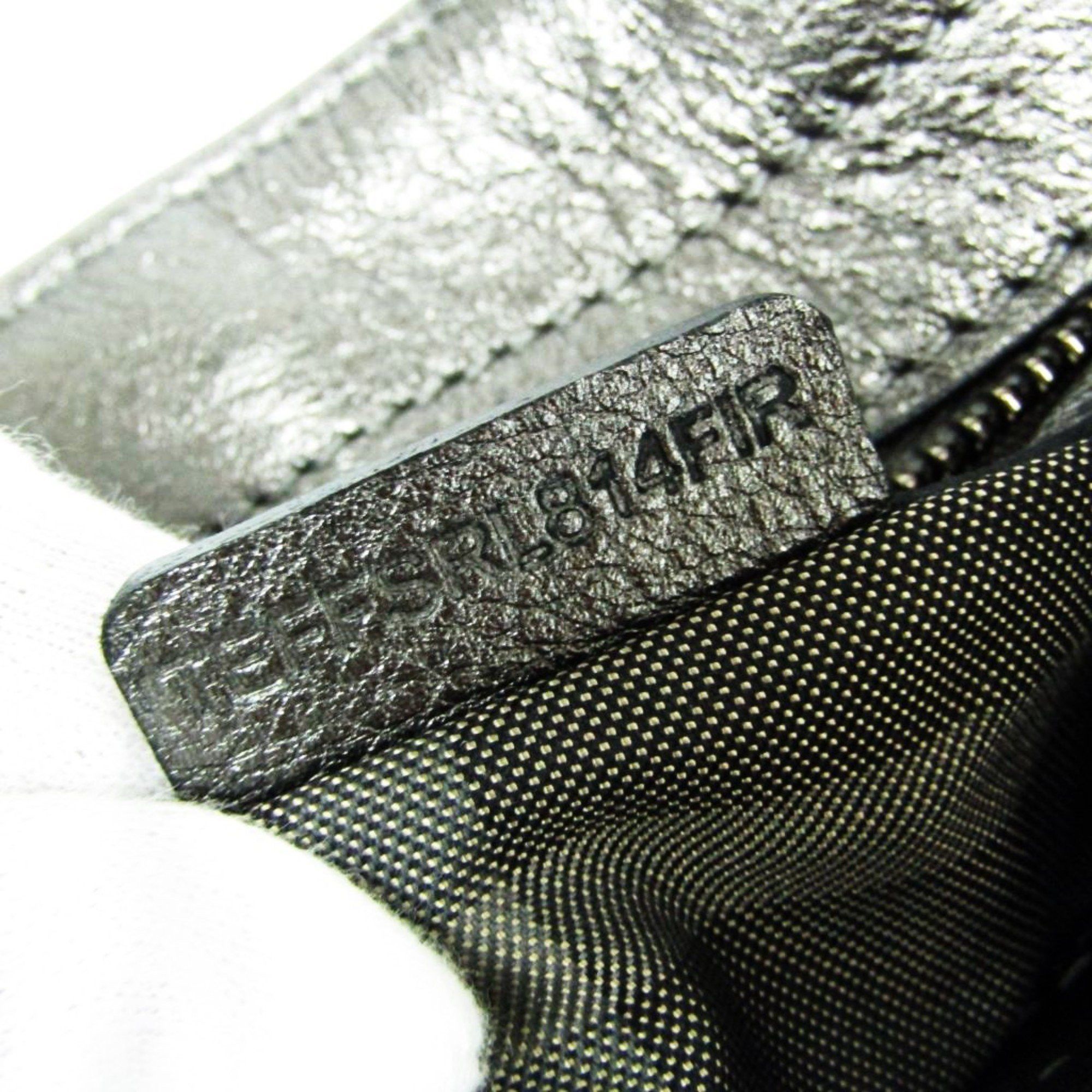 Burberry - Grey Leather Tote Bag (Pre-Owned) Size ONE SIZE - 5 Thumbnail