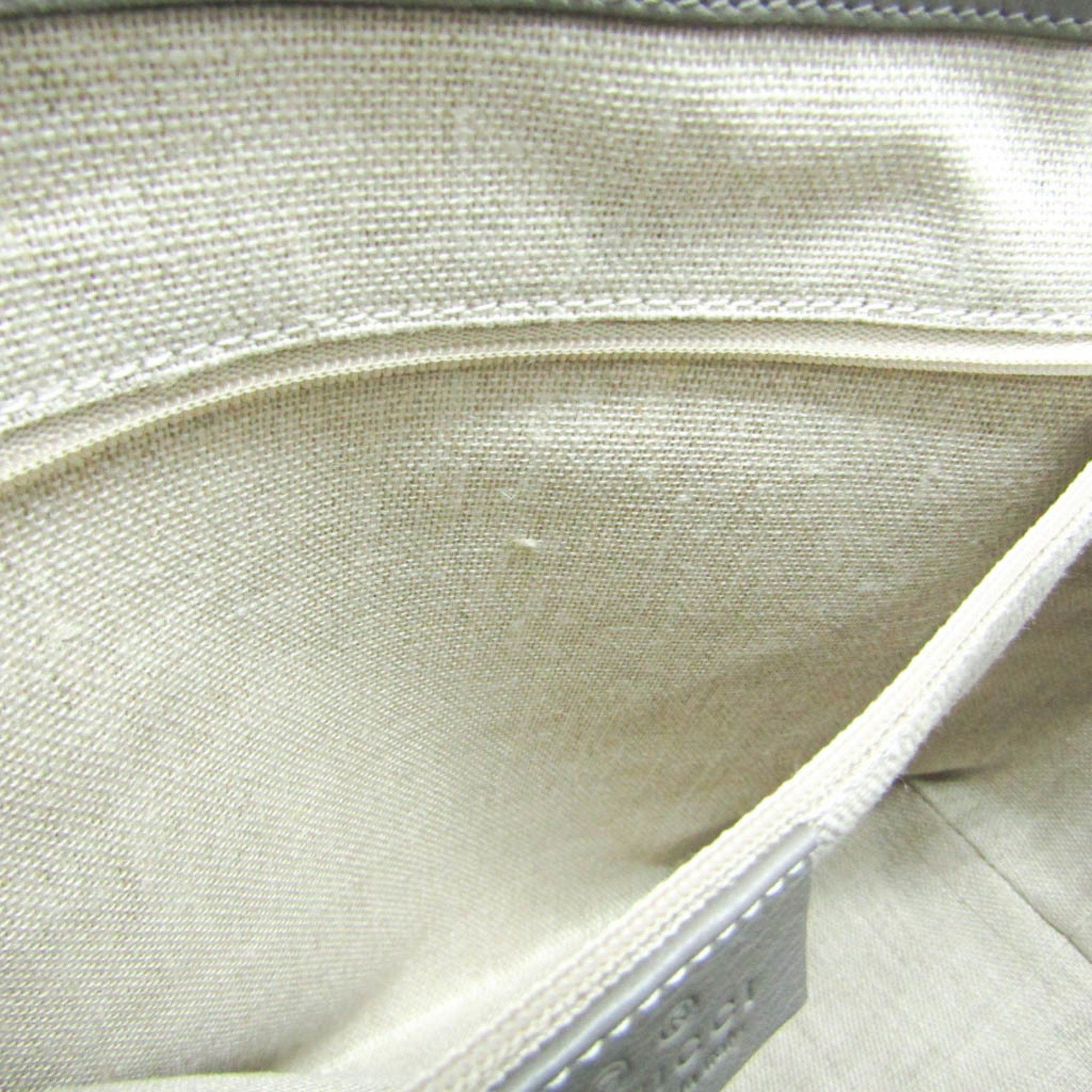 Gucci Micro ssima Grey Leather Handbag (Pre-Owned) Size ONE SIZE - 11 Thumbnail