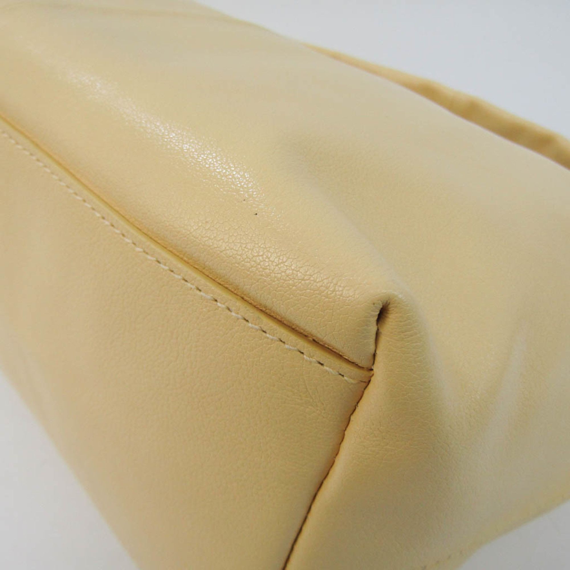 Furla Yellow Leather Handbag (Pre-Owned) Size ONE SIZE - 3 Thumbnail