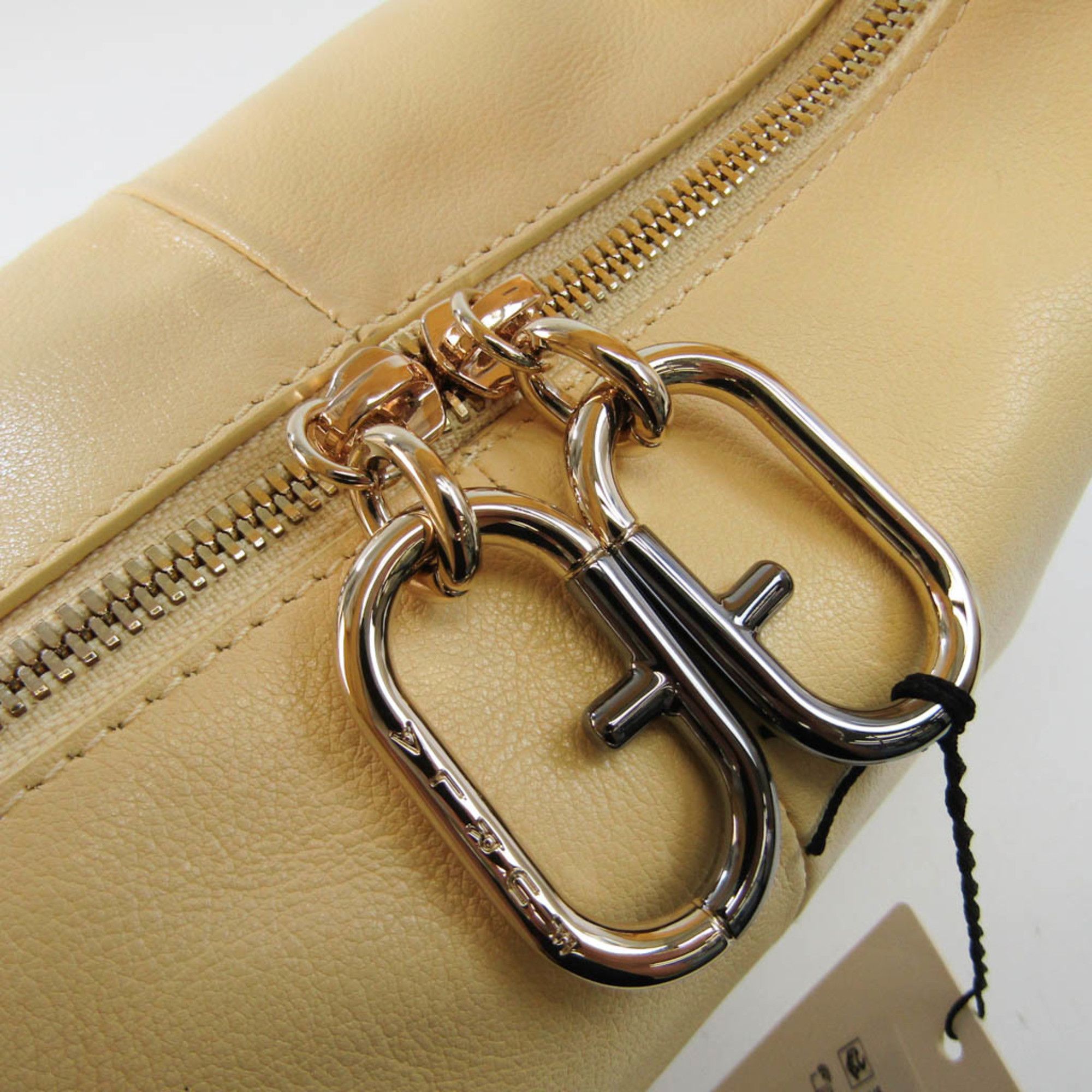 Furla Yellow Leather Handbag (Pre-Owned) Size ONE SIZE - 12 Thumbnail