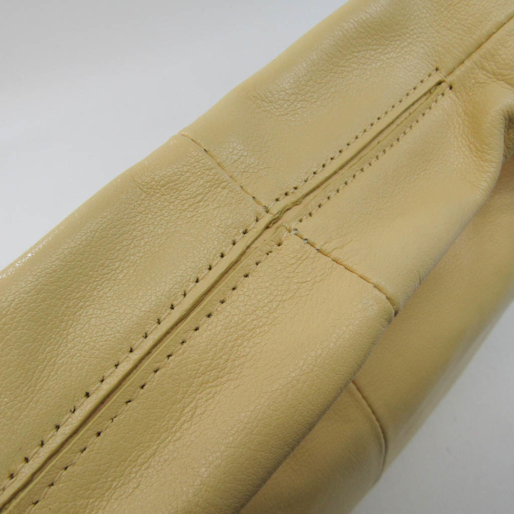 Furla Yellow Leather Handbag (Pre-Owned) Size ONE SIZE - 9 Thumbnail