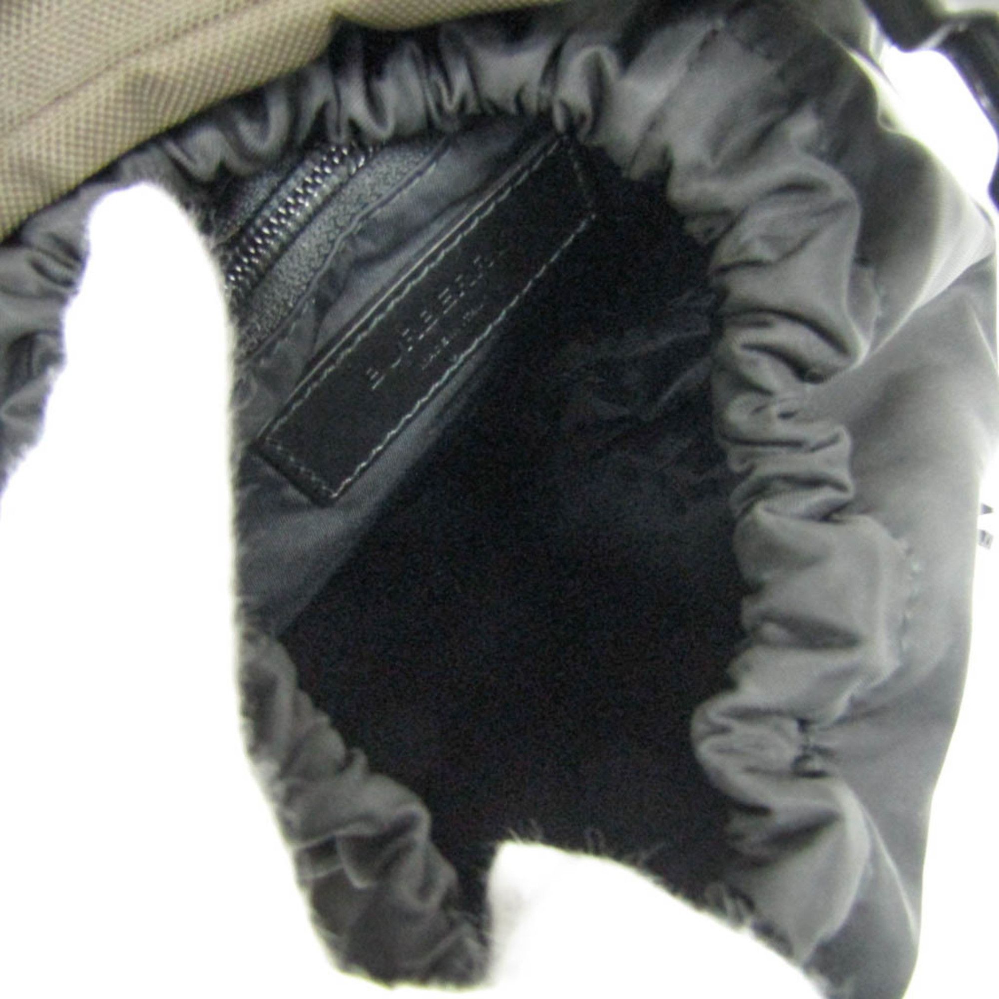 Burberry Leo Black Synthetic Shopper Bag (Pre-Owned) Size ONE SIZE - 5 Thumbnail