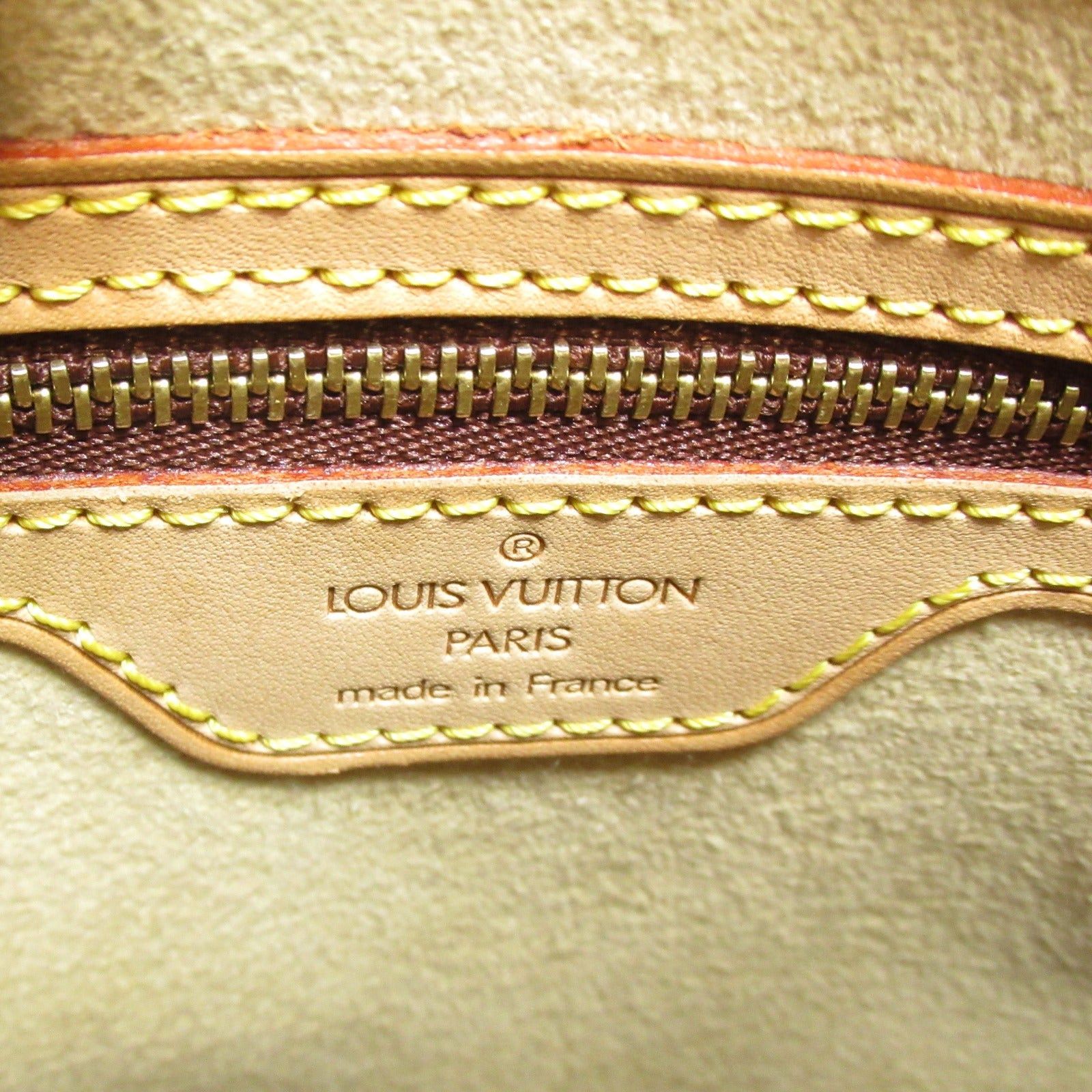 Louis Vuitton Louis Vuitton Looping Mm Shoulder Bag Coated Canvas Monogram Brown Size ONE SIZE - 6 Thumbnail