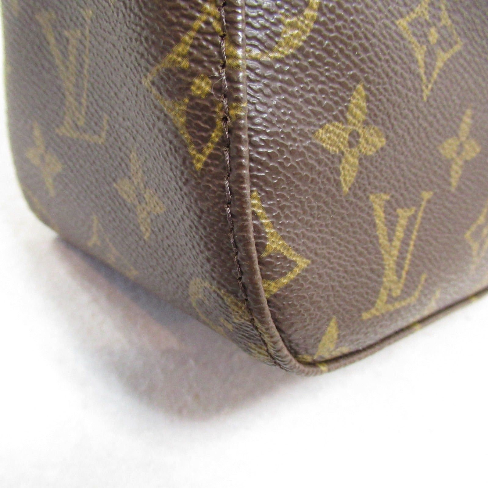 Louis Vuitton Louis Vuitton Looping Mm Shoulder Bag Coated Canvas Monogram Brown Size ONE SIZE - 10 Thumbnail
