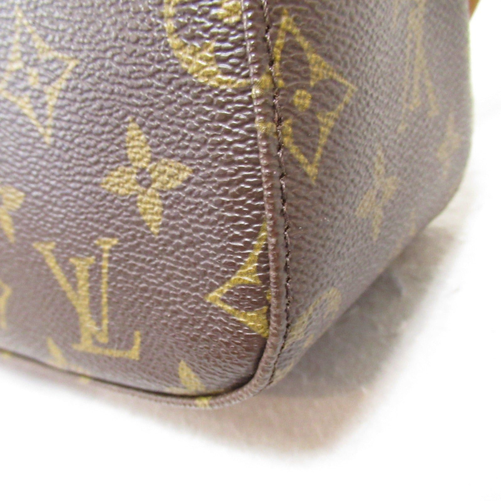 Louis Vuitton Louis Vuitton Looping Mm Shoulder Bag Coated Canvas Monogram Brown Size ONE SIZE - 9 Thumbnail