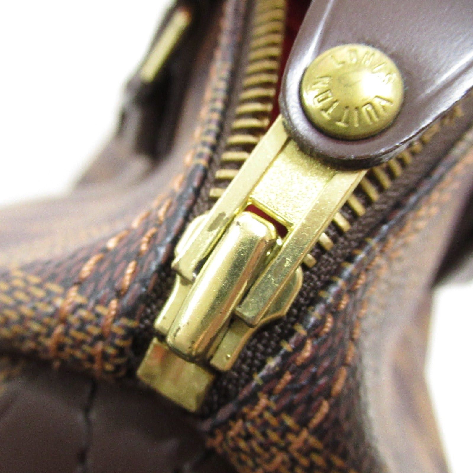 Louis Vuitton Louis Vuitton Speedy 30 Handbag Coated Canvas Damier Brown Ebene Size ONE SIZE - 10 Thumbnail