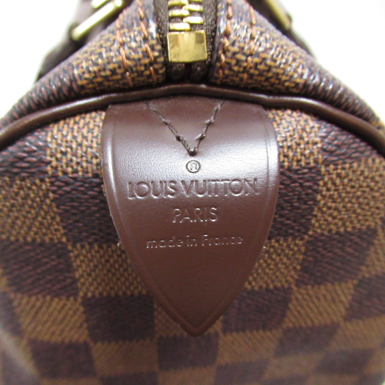 Louis Vuitton Louis Vuitton Speedy 30 Handbag Coated Canvas Damier Brown Ebene Size ONE SIZE - 5 Thumbnail
