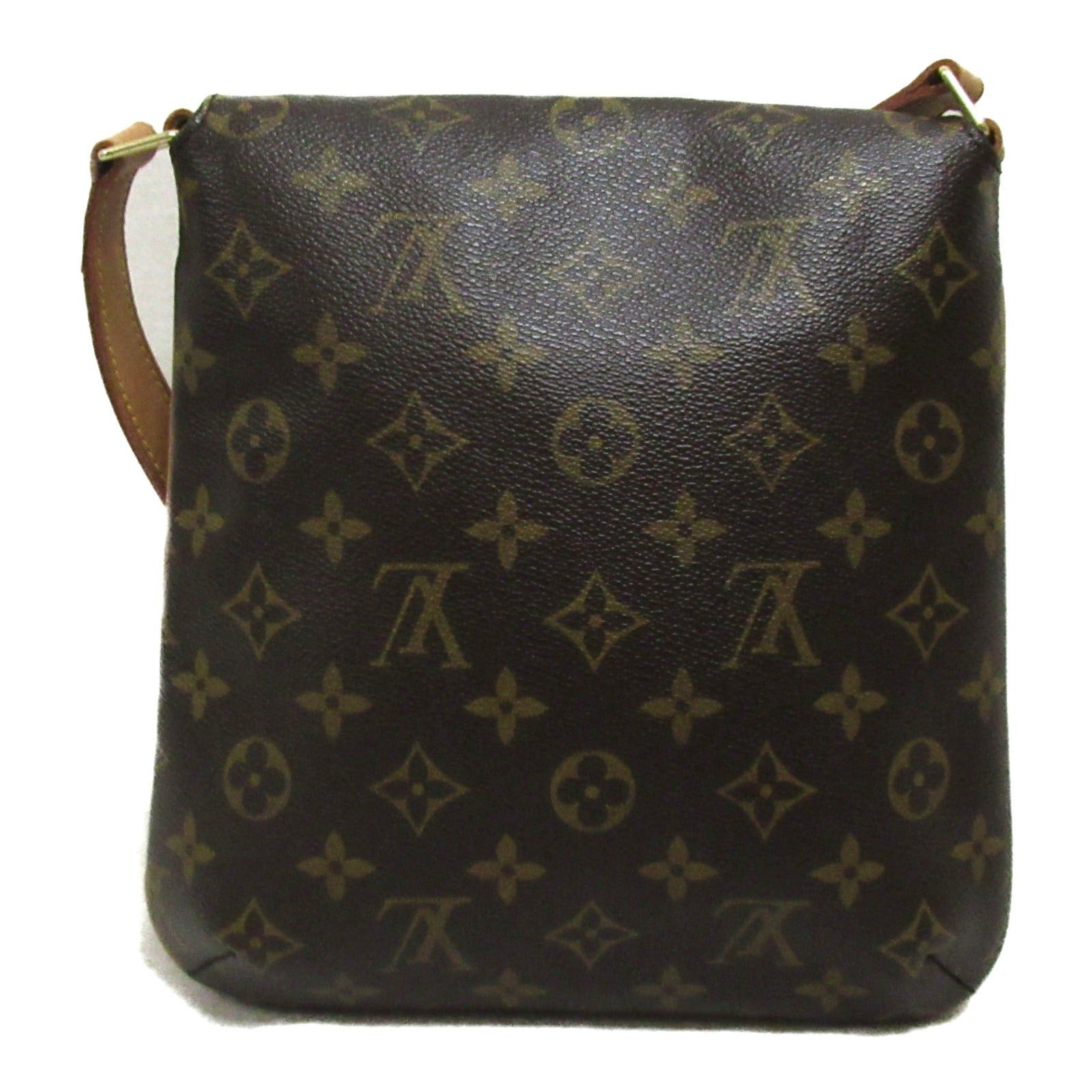 Louis Vuitton Louis Vuitton Musette Salsa Long Shoulder Bag Coated Canvas Monogram Brown Size ONE SIZE - 2 Thumbnail