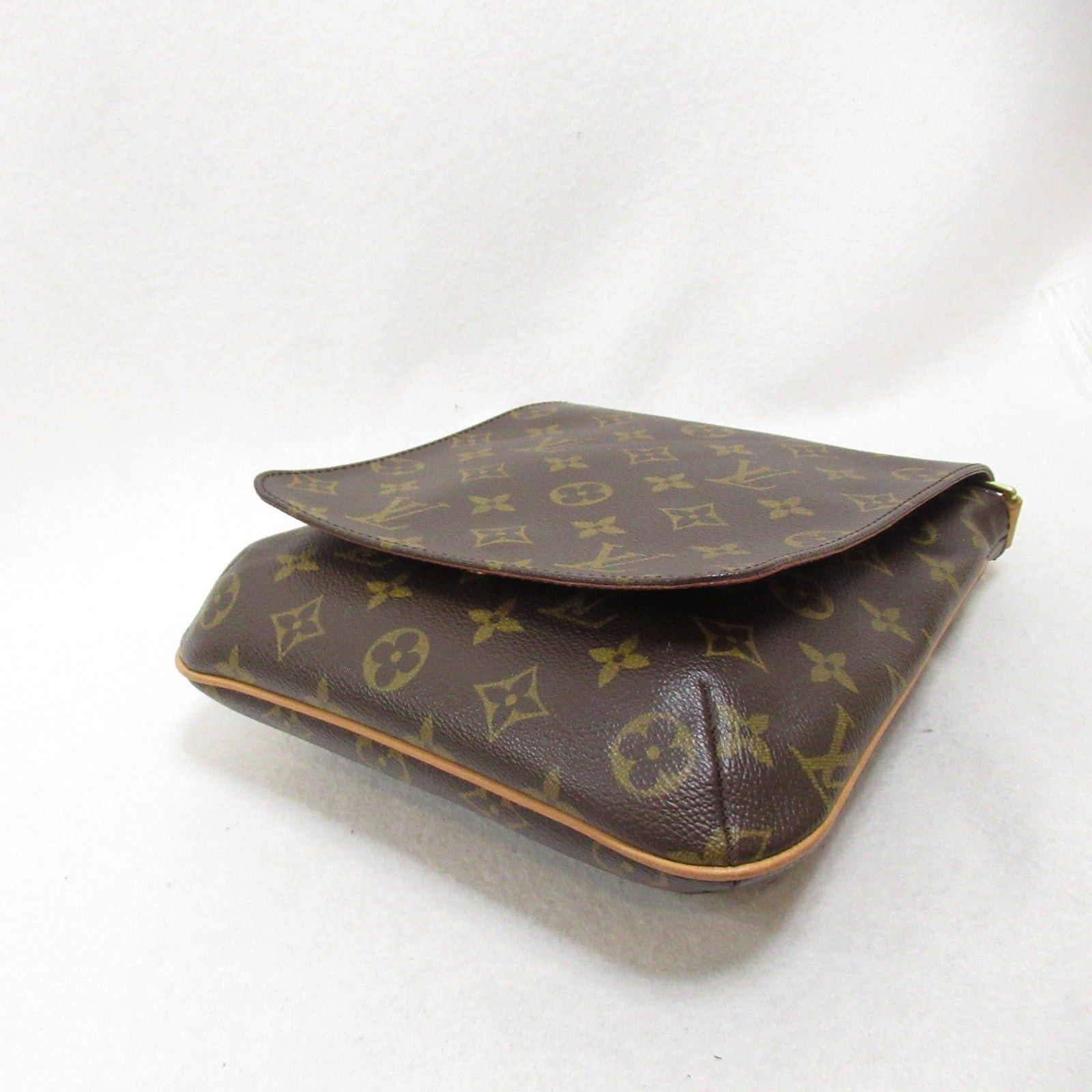 Louis Vuitton Louis Vuitton Musette Salsa Long Shoulder Bag Coated Canvas Monogram Brown Size ONE SIZE - 4 Thumbnail